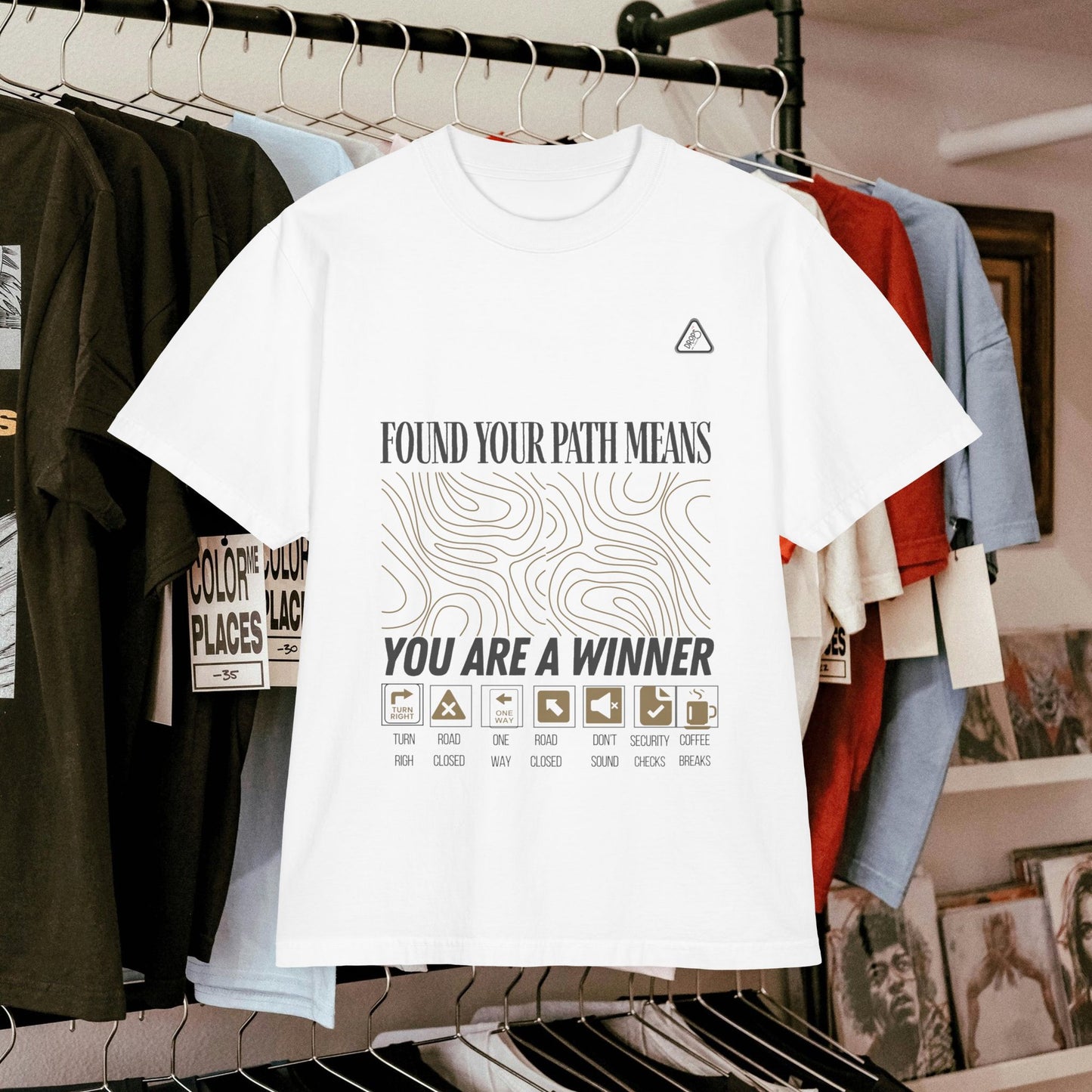 Unisex Garment-Dyed T-shirt_ N3+ Series USGDTS PT2WW005_ Comfort Colors 1717_ Limited Edition Fusion of Style by WesternWaves:
