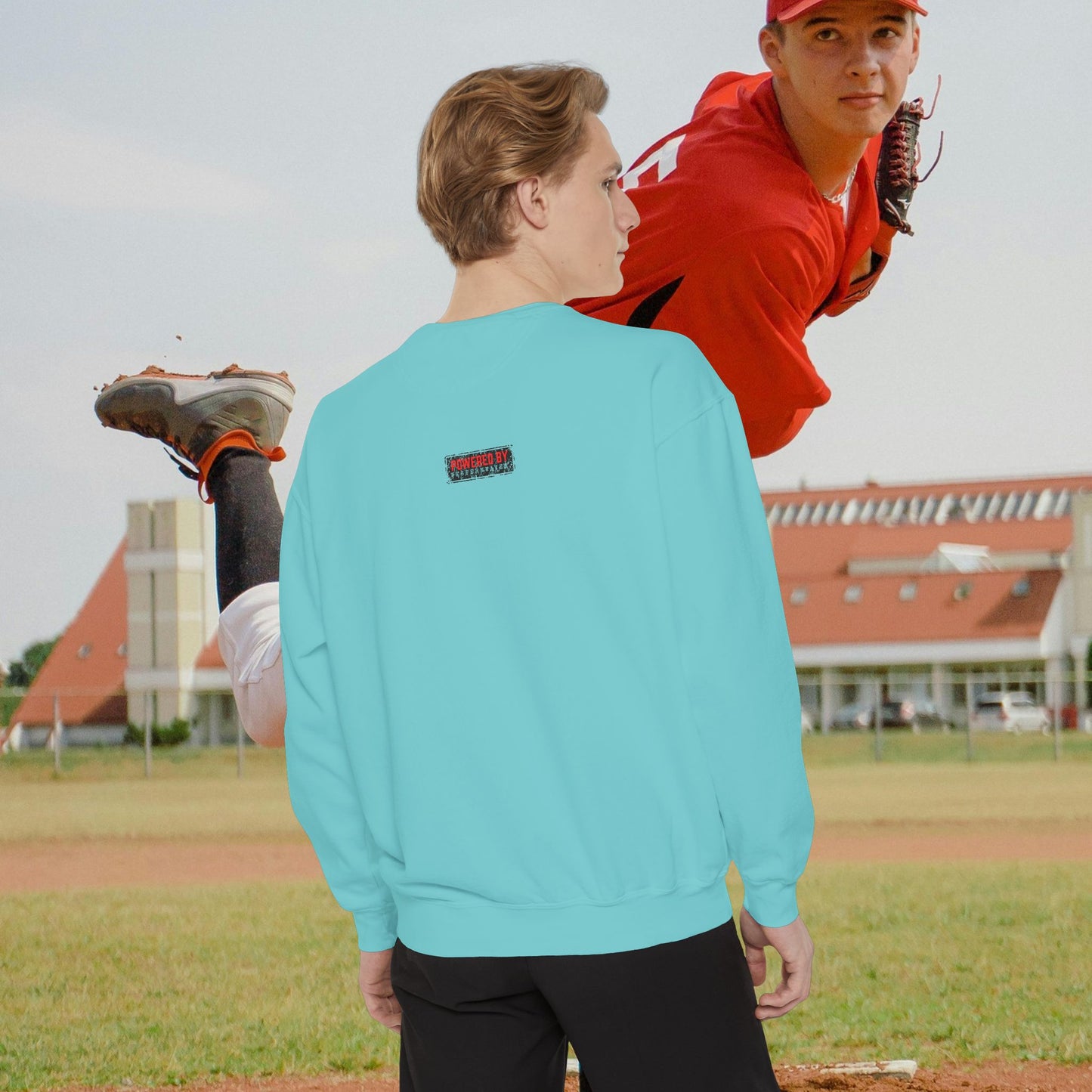 Unisex Garment-Dyed Sweatshirt_ N2 Series USGDSS PT2WW002_ Limited Edition Masterpiece of ‘ZeztZ’ Sports Brand _ Luxury & Casual Comfort by WesternWaves: