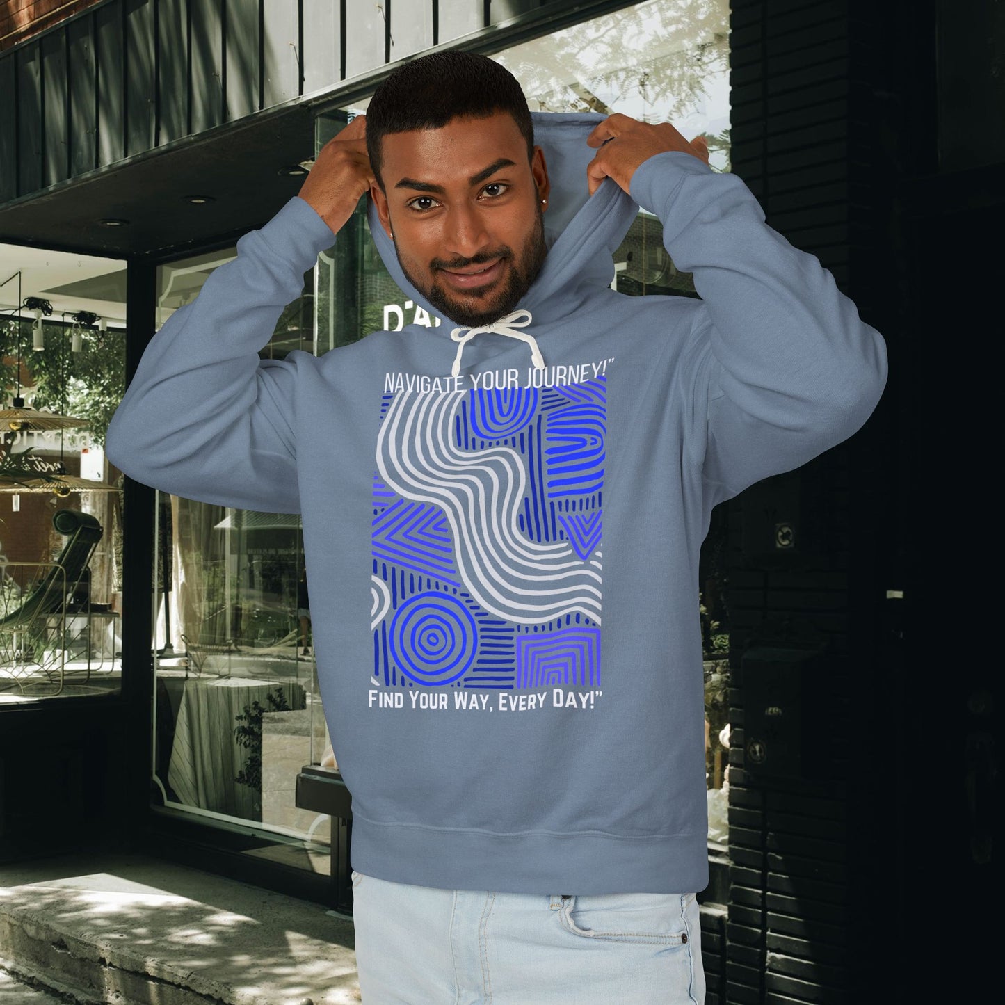 Unisex Lightweight Hooded Sweatshirt – N3+ Series USLWHSS PT2WW010_ Limited Edition Crafted Comfort by WesternWaves: