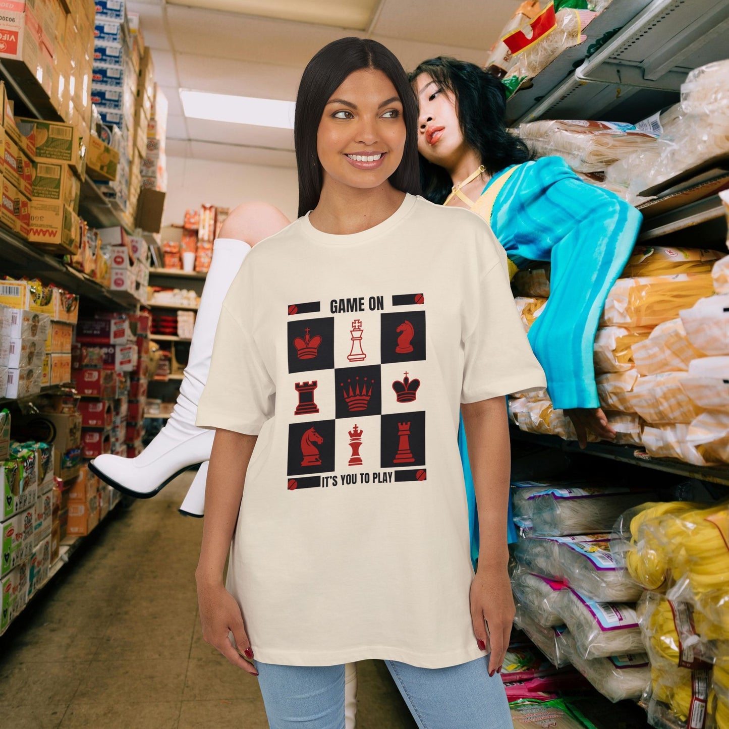 Unisex Heavy Oversize Tee_ N3+ Series USHBOZTEE Pt2WW001_ Limited Edition Oversized Tees by WesternWaves: