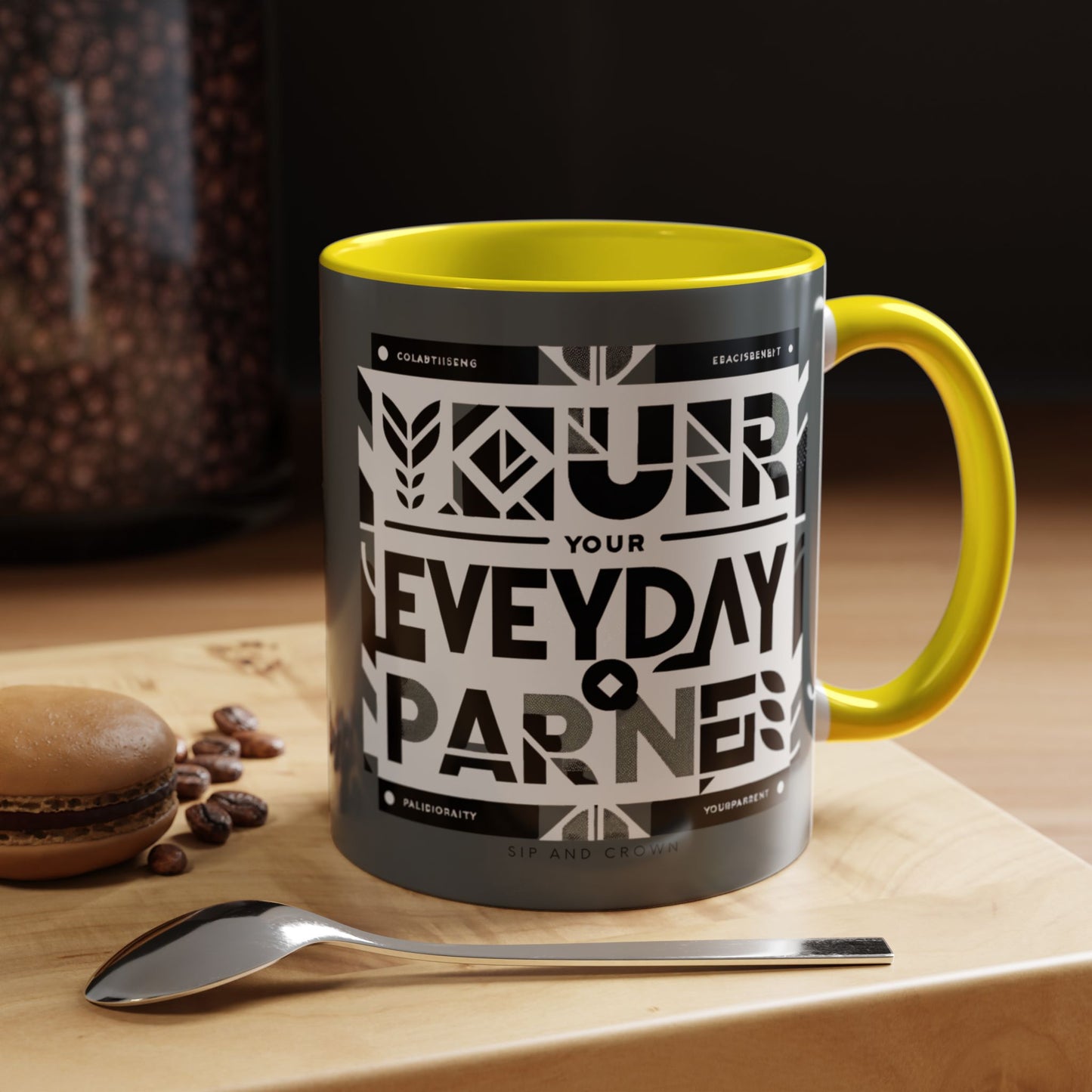 Accent Coffee Mug 11oz _ N3* Series ACM11OZ PT2WW021_ Limited Edition Perfect Blend of Style by WesternWaves: