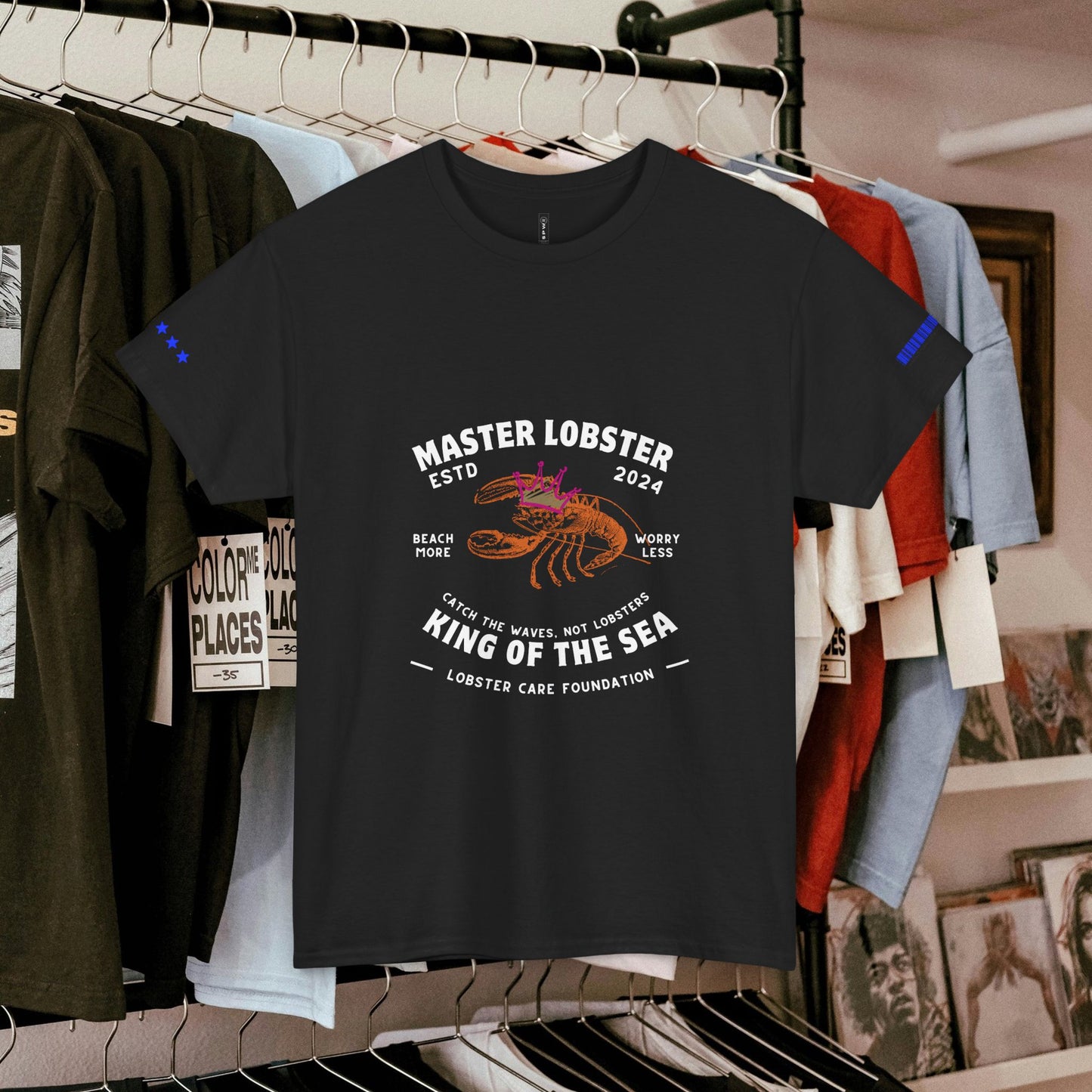 Unisex Heavy Cotton Tee_ Crafted from premium 100% cotton_ N2+ Series UHCT PT2WW009_ Limited Edition Maximum Comfort by WesternWaves: