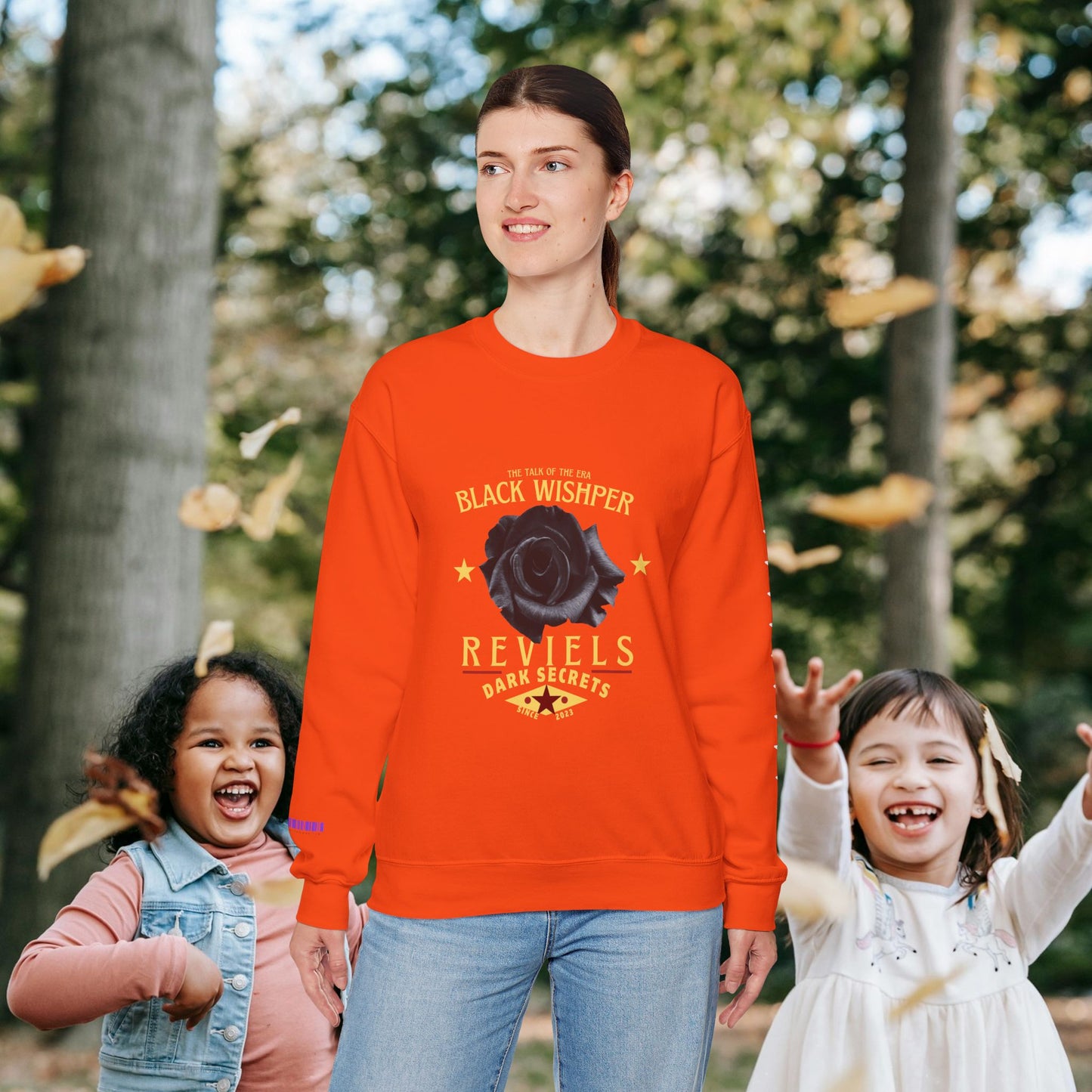 Unisex Heavy Blend™ Crewneck Sweatshirt_ N3+ Series UHBCSS PT2WV011_ Limited Edition Pure Luxury by WesternWaves: