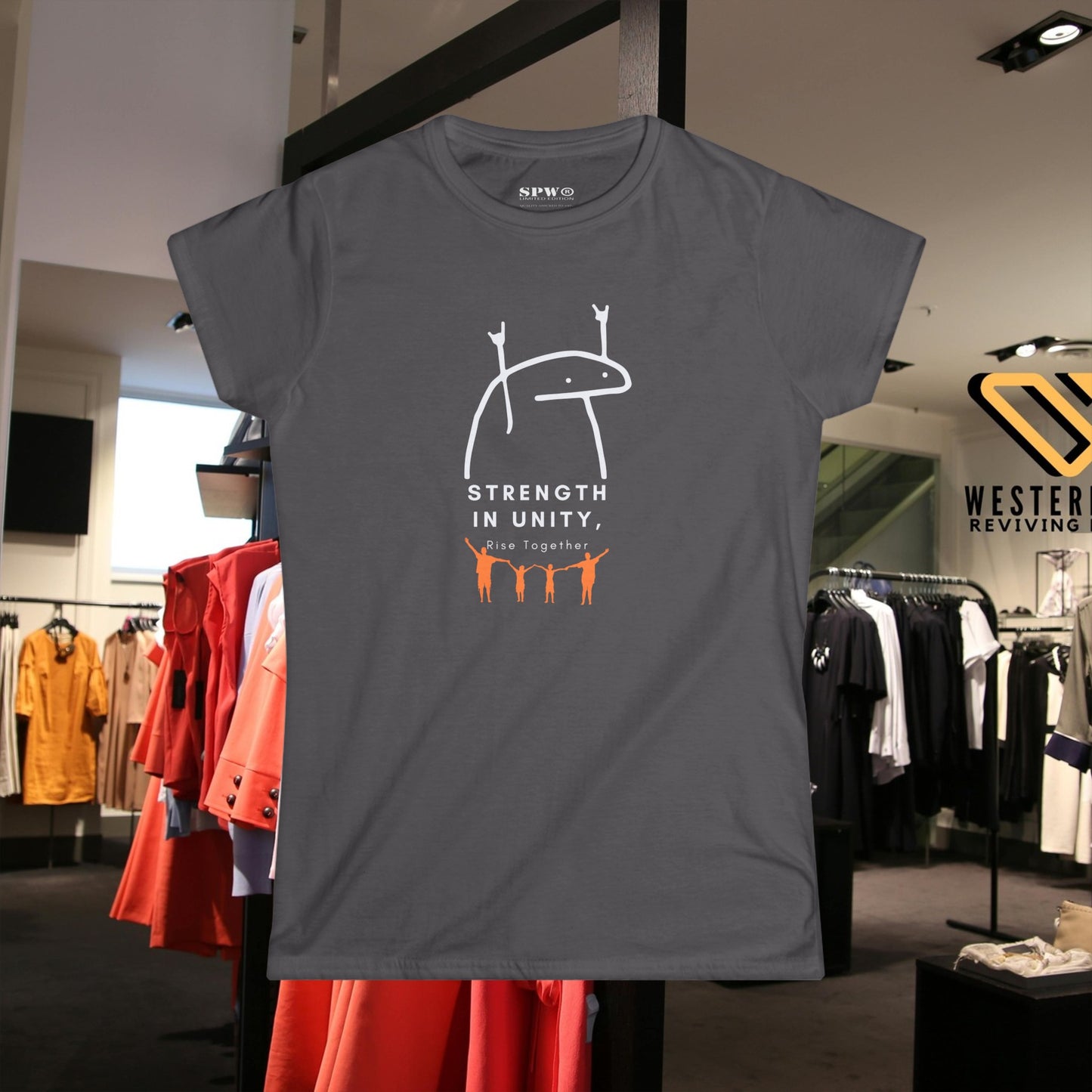 Women's Softstyle Tee_ for Effortless Chic_ N+ Series WSST PT2WW004_ Limited Edition by WesternWaves: