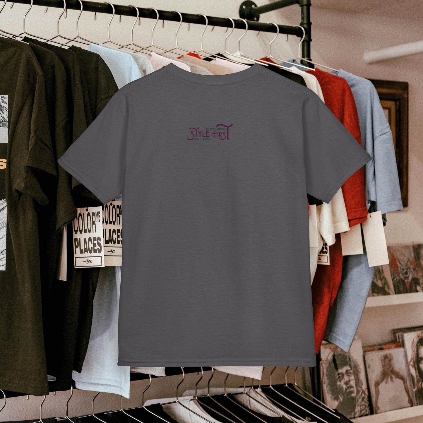 Kids Heavy Cotton™ Tee_ N2+ Series KHCT PT2WW009_ Limited Edition Durable Comfort for Every Adventure by WesternWaves: