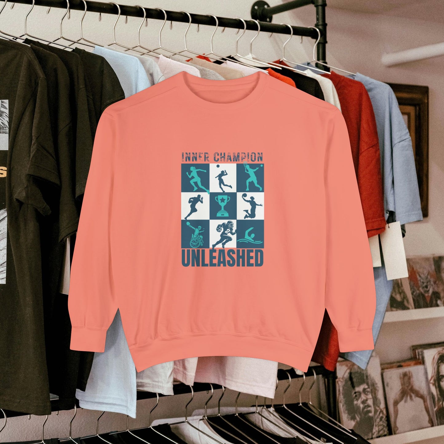 Unisex Garment-Dyed Sweatshirt