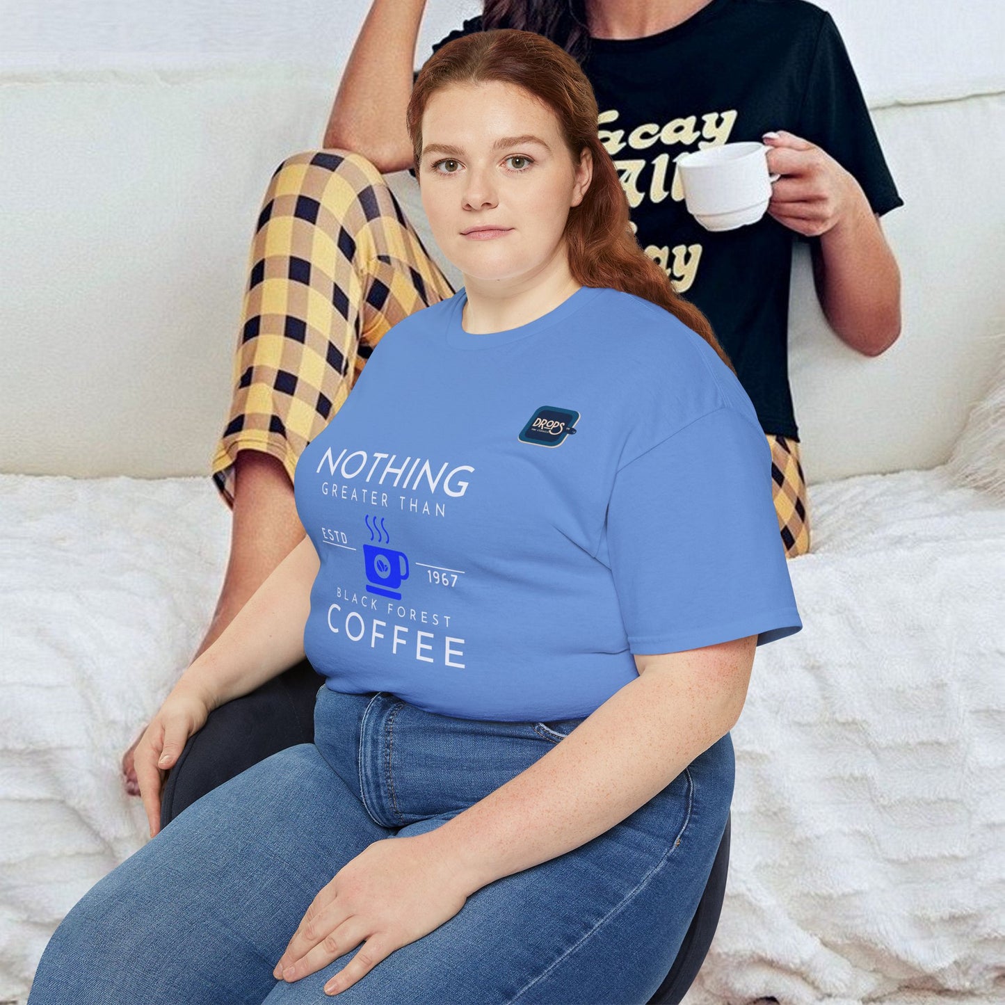 Unisex Ultra Cotton Tee_ Classic Comfort Unleashed_ N2+ Series USUCTEE PT2WW006_ Limited Edition Maximum Comfort & Style by WesternWaves: