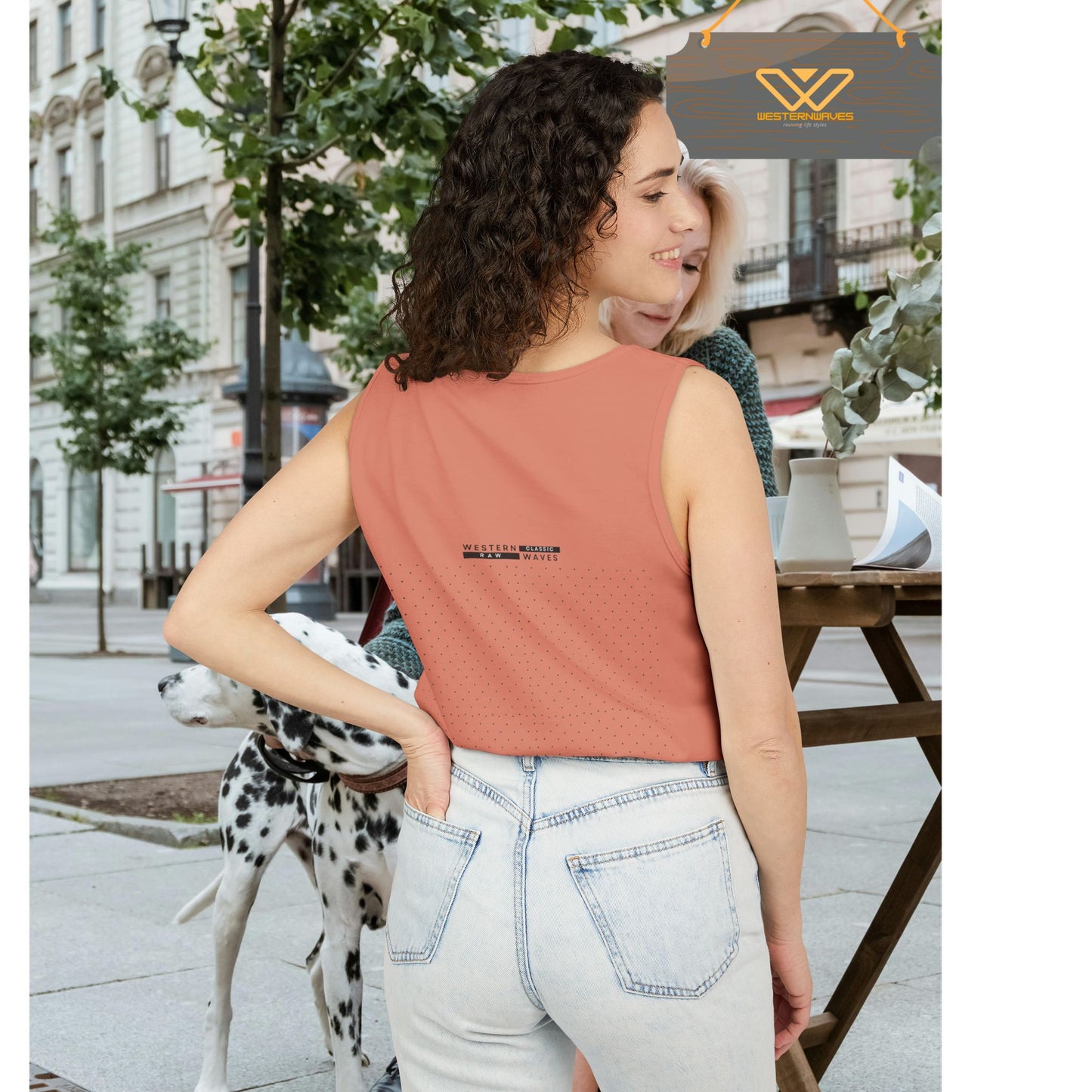 Unisex Garment-Dyed Tank Top_ Series N7* USDYEDTTOPS PT2WW001_ Limited Edition by WesternWaves: