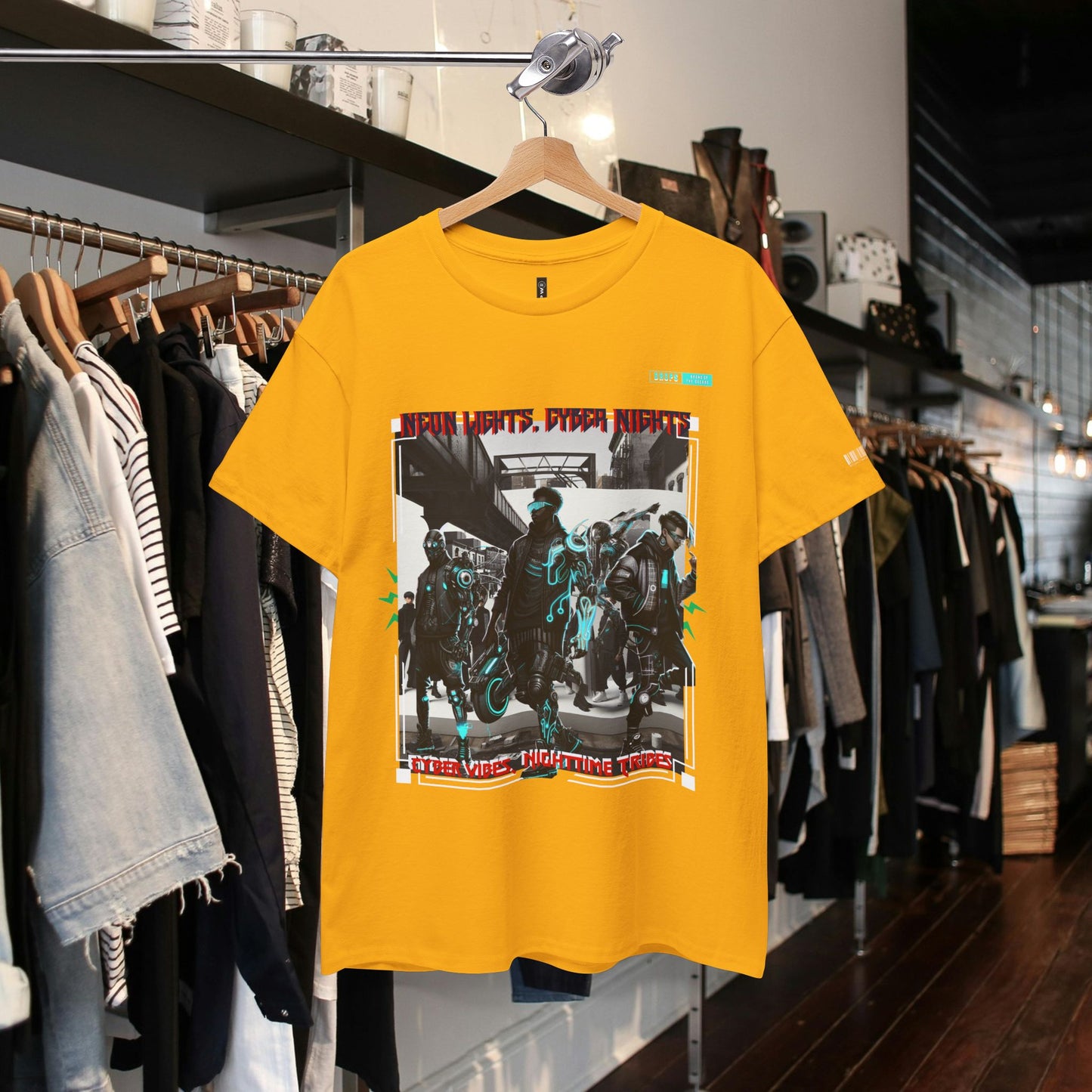 Unisex Heavy Cotton Tee_ N8+ Series USHOSTEE_ PT2WW003_ 01 Oct 2025_ Limited Edition Casual Wear by WesternWaves: