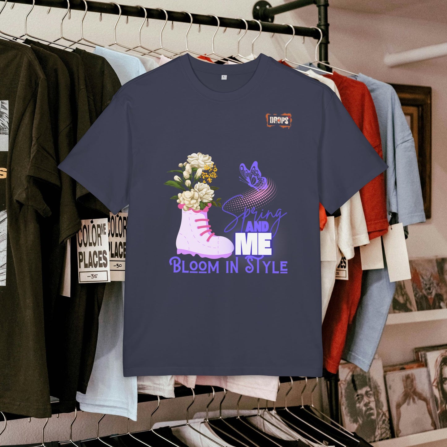 Unisex Oversized Tee_ N5+ Series USOSTEE PT2WW001_ Limited Edition by WesternWaves: