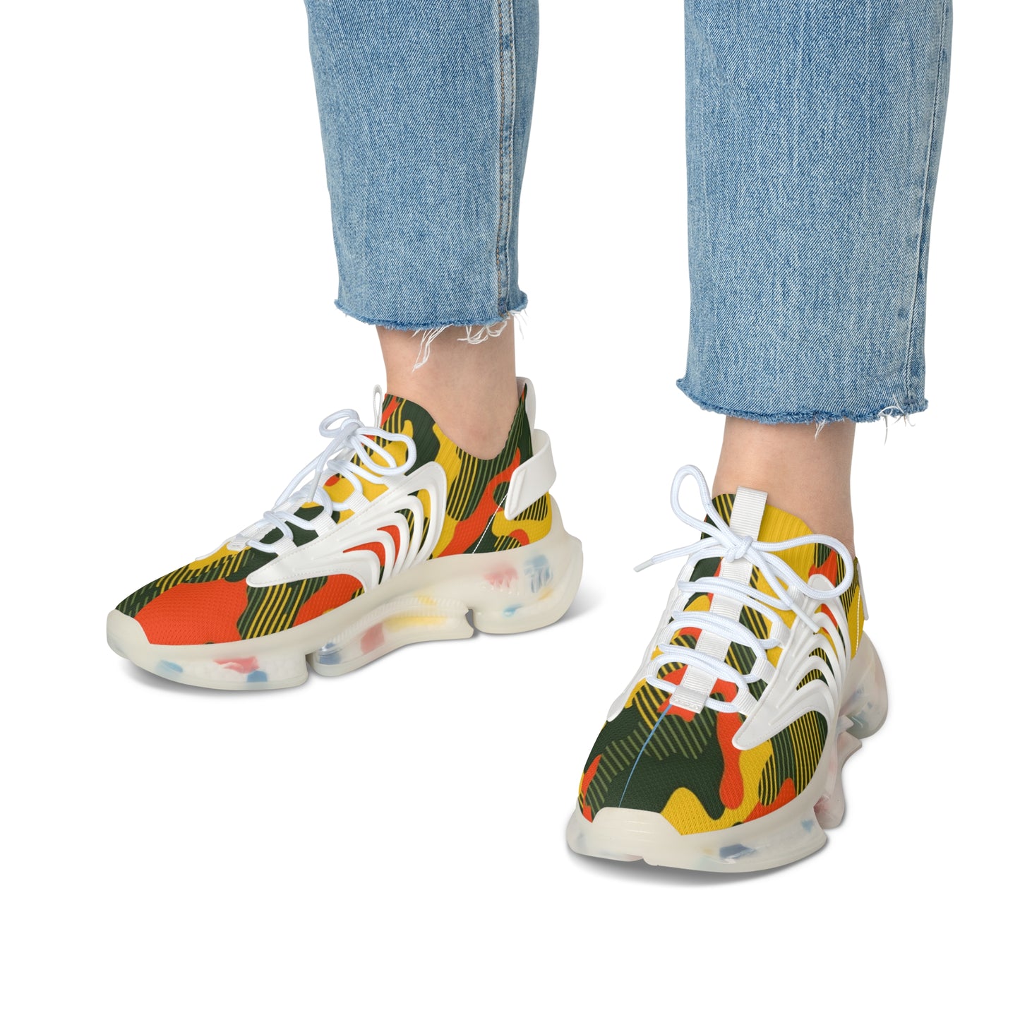 Women's Mesh Sneakers_ N+ Series WMS PT2WW001_ Limited Edition by WesternWaves: