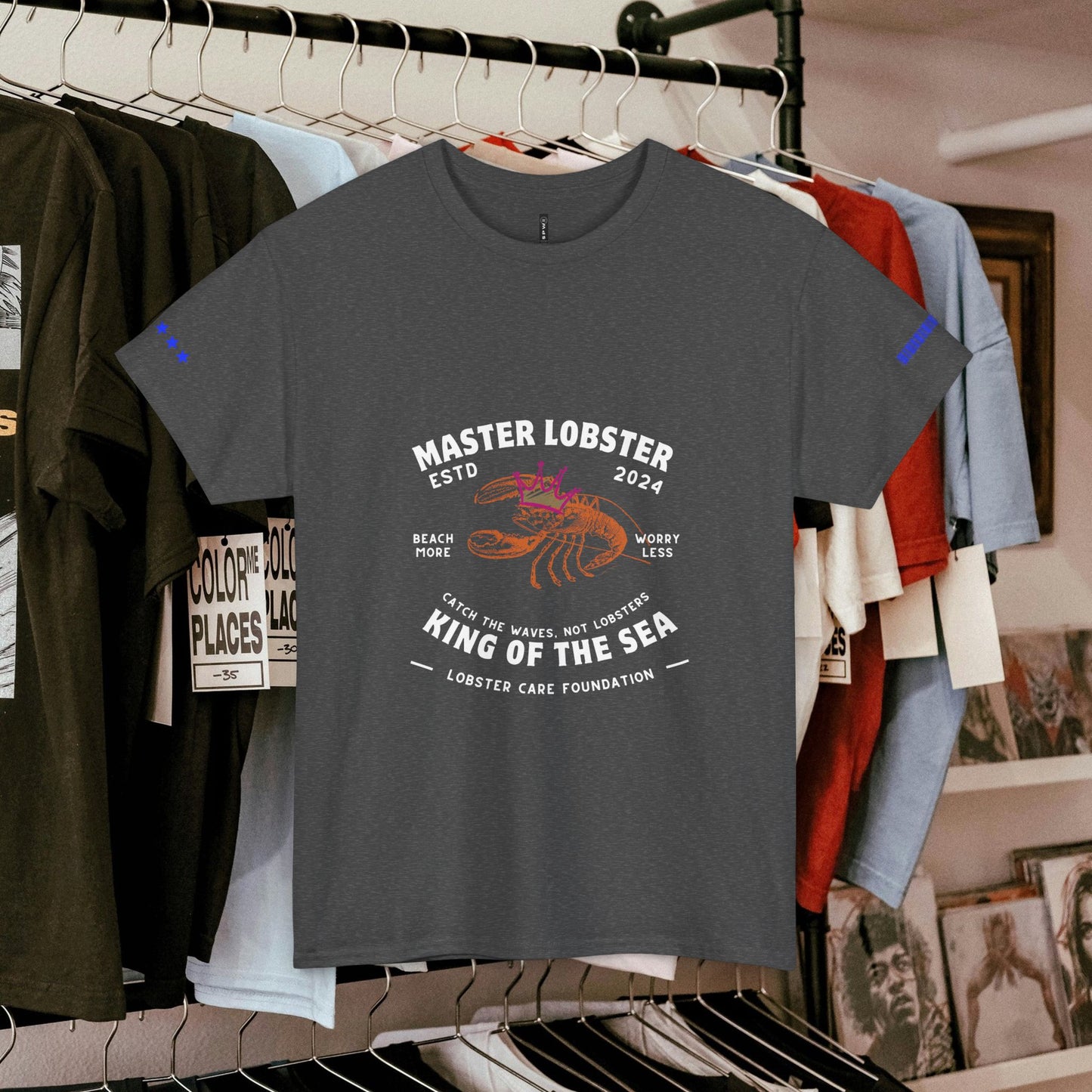 Unisex Heavy Cotton Tee_ Crafted from premium 100% cotton_ N2+ Series UHCT PT2WW009_ Limited Edition Maximum Comfort by WesternWaves:
