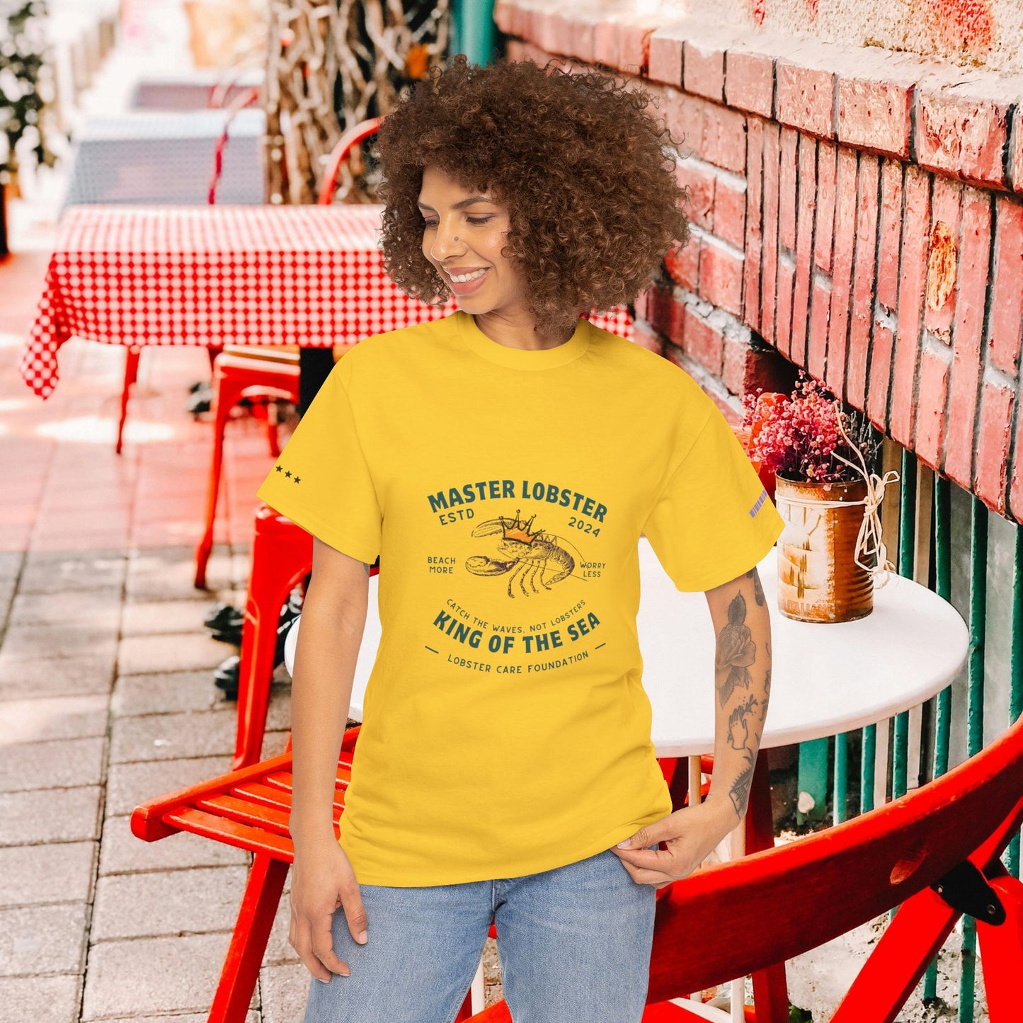 Unisex Heavy Cotton Tee_ Crafted from premium 100% cotton_ N2+ Series UHCT PT2WW007_ Limited Edition Maximum Comfort by WesternWaves: