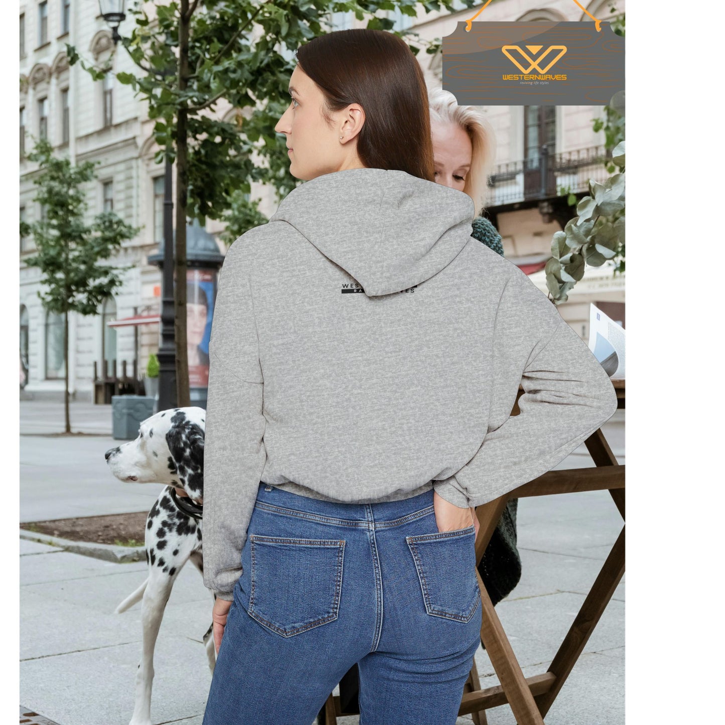 Cinched Bottom Hoodie_ N7 Series CBHOODIE PT2WW001_ Limited Edition Stylish & Inspirational Hoodie by WesternWaves: