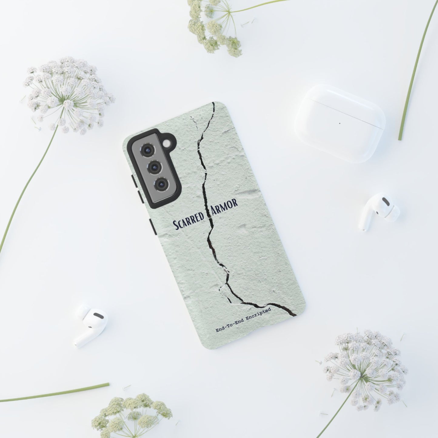 Tough Cases_ Samsung Galaxy Phone Case_ Series N8+ TCPCASE PT2WW003_ Limited Edition Scarred Armor Design Samsung Galaxy Phone Cases by WesternWaves:
