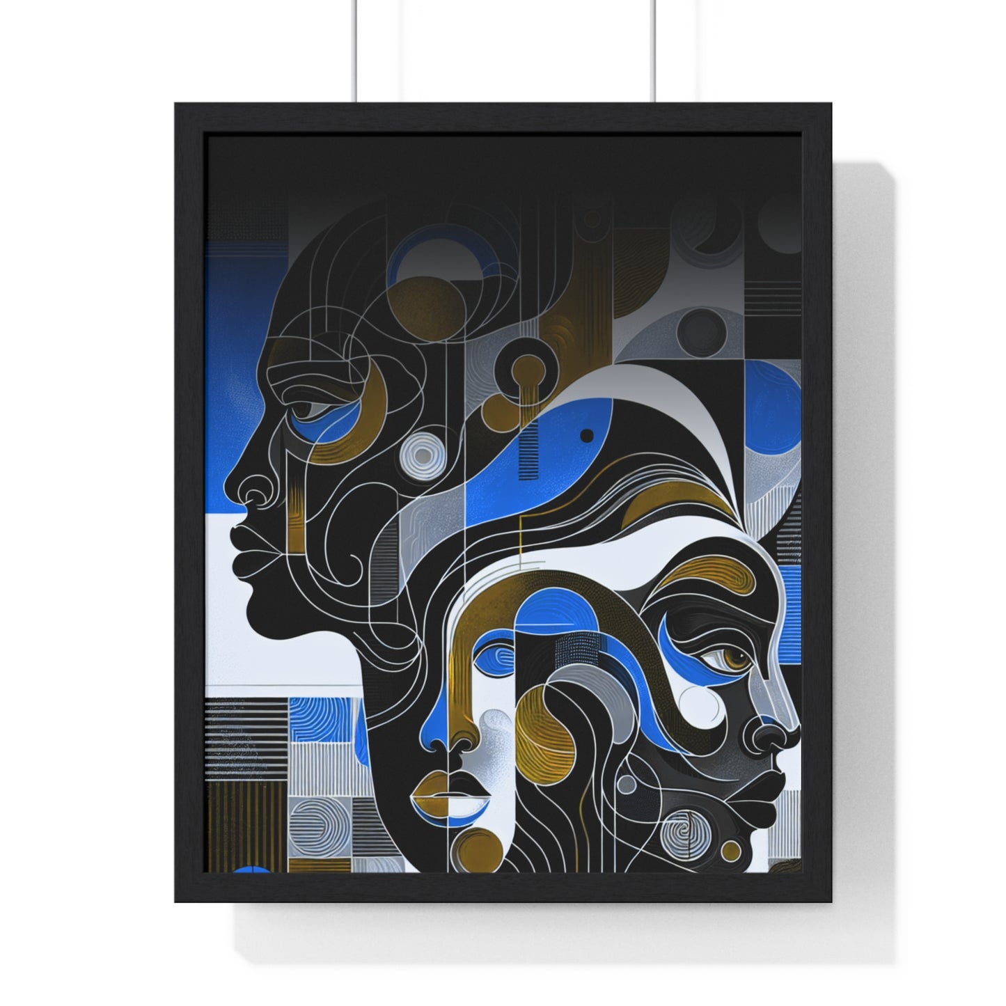 Vertical Framed Poster_ Series N8 VFP PT2WW001_ Limited Edition Home Deco by WesternWaves: