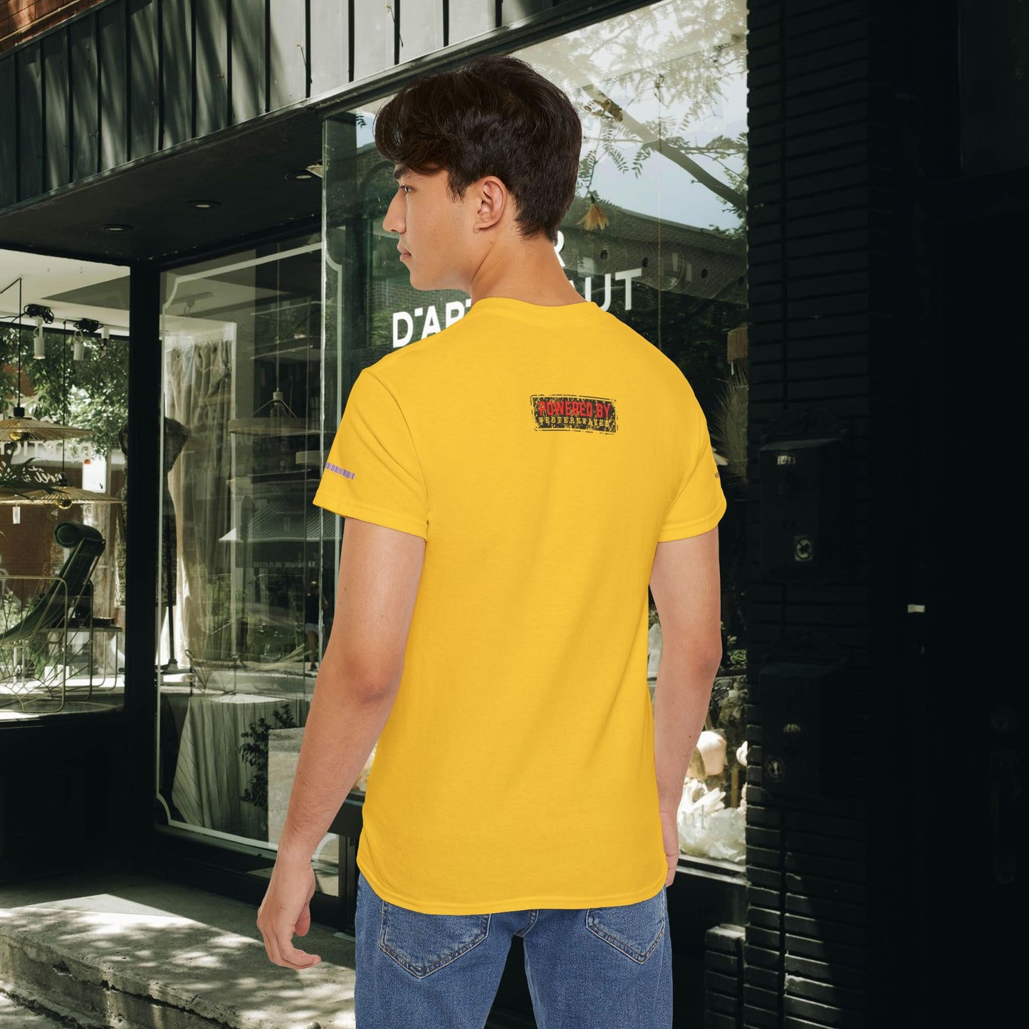 Unisex Ultra Cotton Tee_ Classic Comfort Unleashed_ N2 Series USUCTEE PT2WW004_ Limited Edition Maximum Comfort & Style by WesternWaves:
