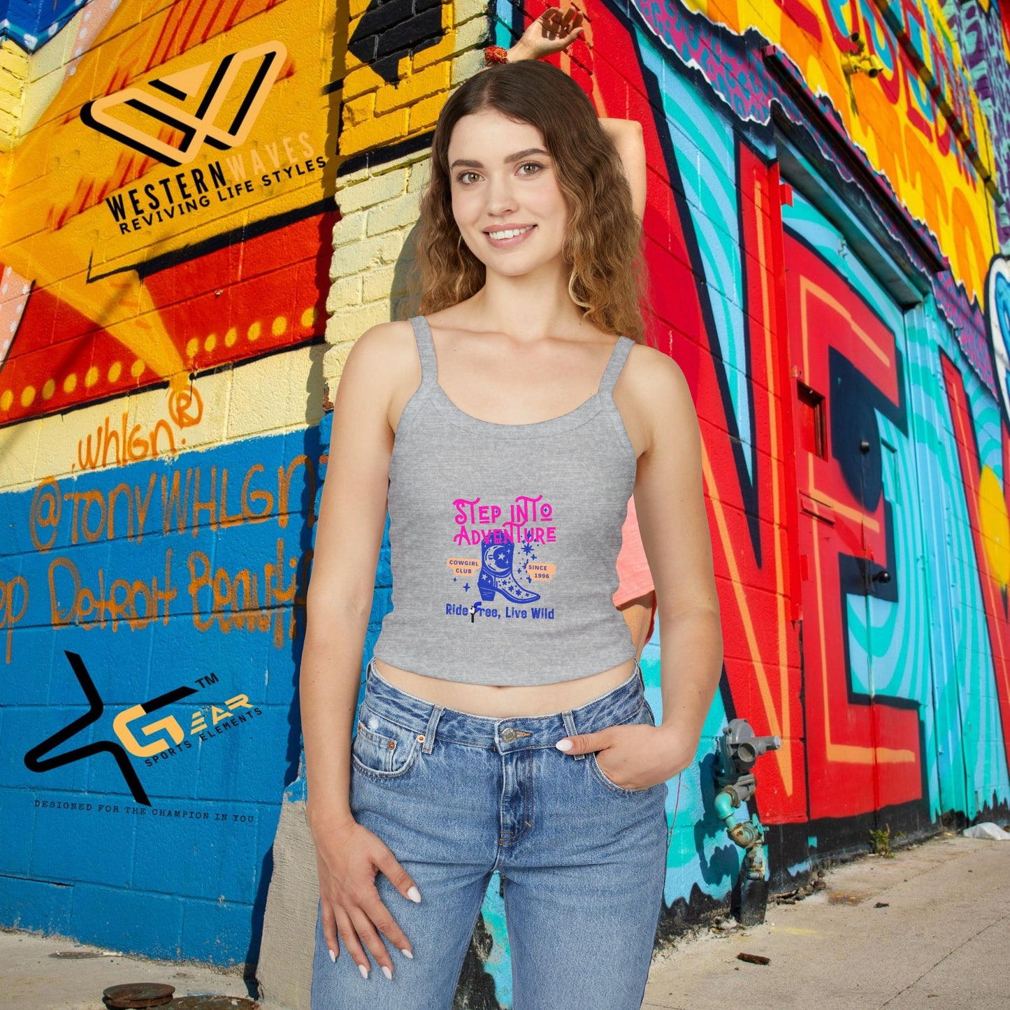Tank Top for Women _Ethically Made Cotton Blend Fabric XS-2XL_N2+ Series SPW TT4W PT2WW001_ Limited Edition Comfort & Style by WesternWaves:.