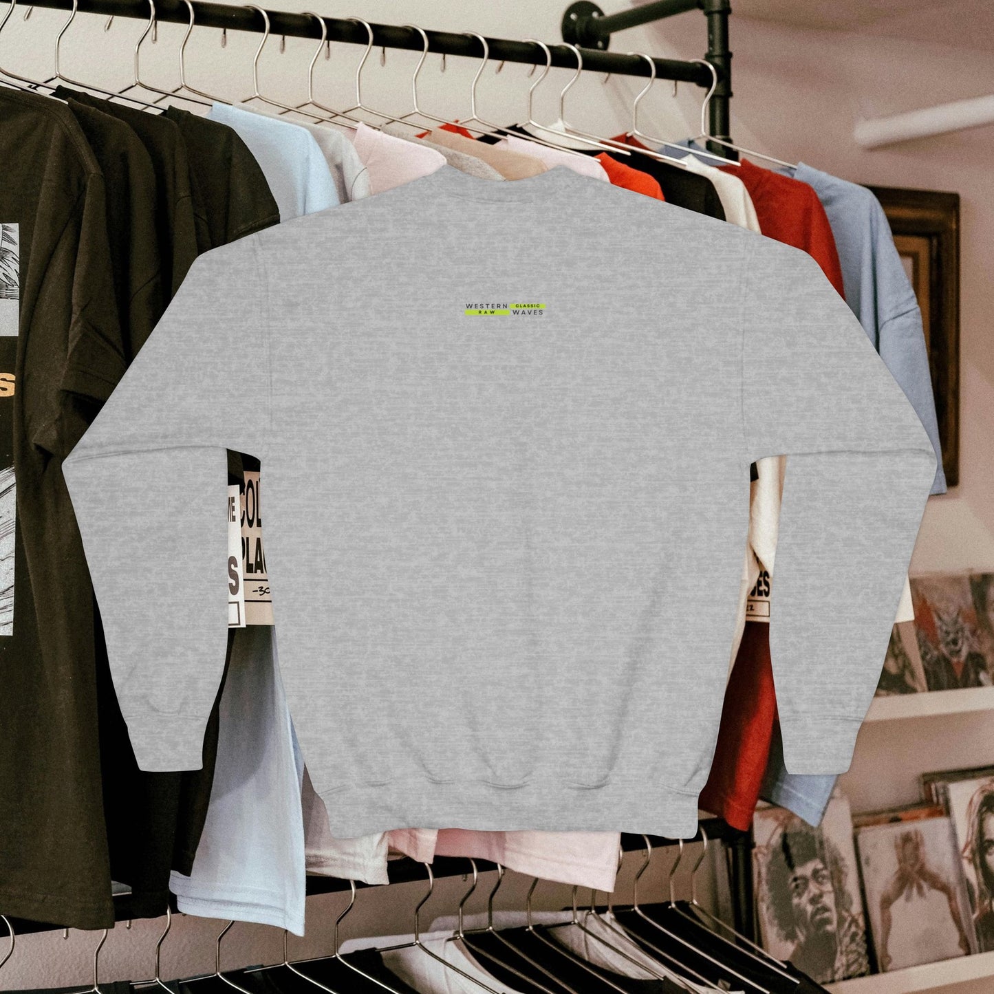 Youth Crewneck Sweatshirt_ N2+ Series YCNSS PT2WW004_ Limited Edition Perfect Companion for the School, Sports & Casual hangouts by WesternWaves: