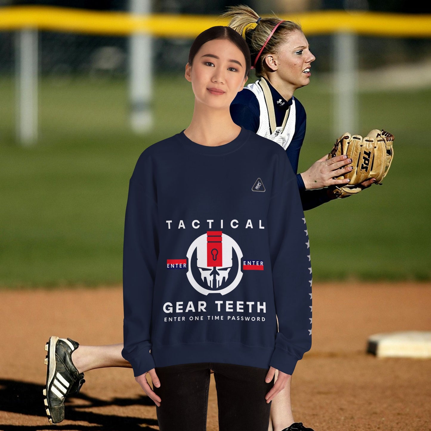 Unisex Heavy Blend™ Crewneck Sweatshirt_ N2 Series UHBCSS PT2WW005_ Limited Edition by WesternWaves: