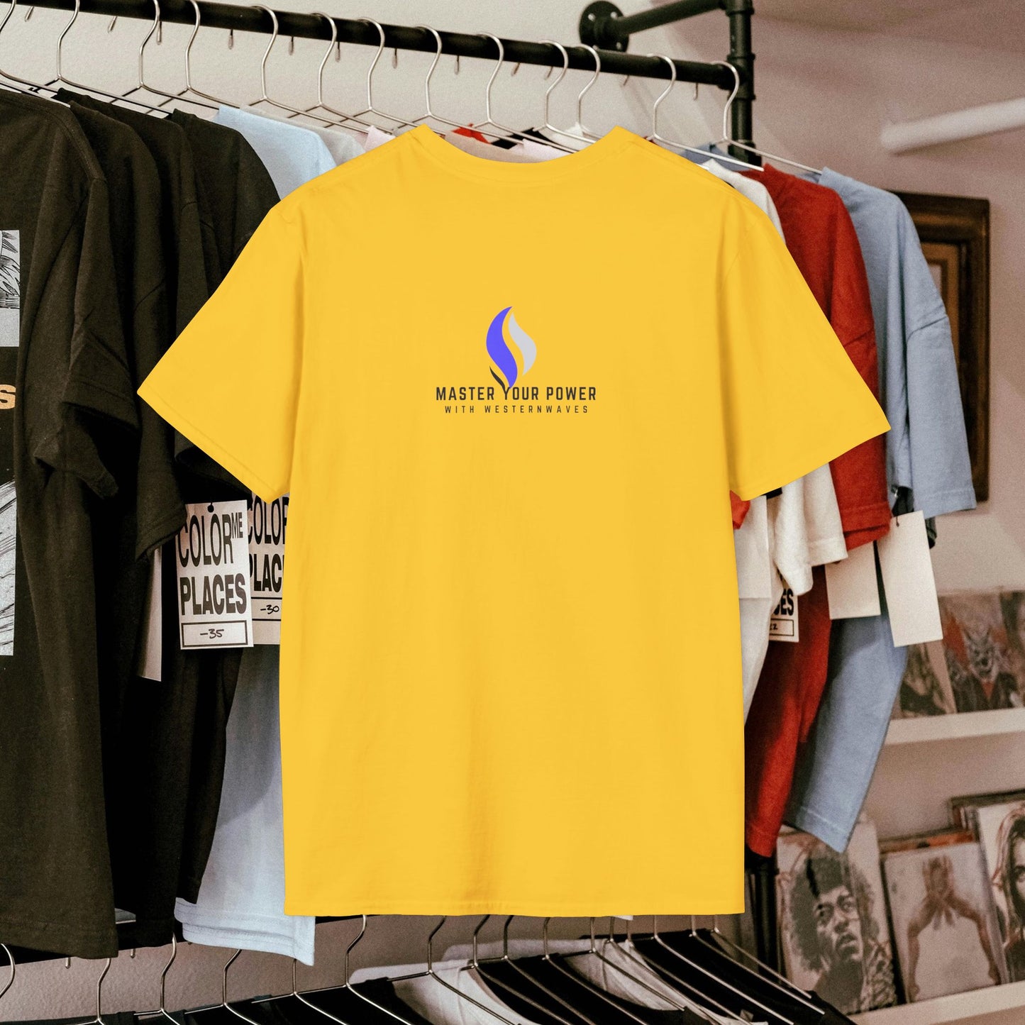 Unisex Softstyle T-Shirt_ N3+ Series USSTS FT2WW004_ Limited Edition by WesternWaves: