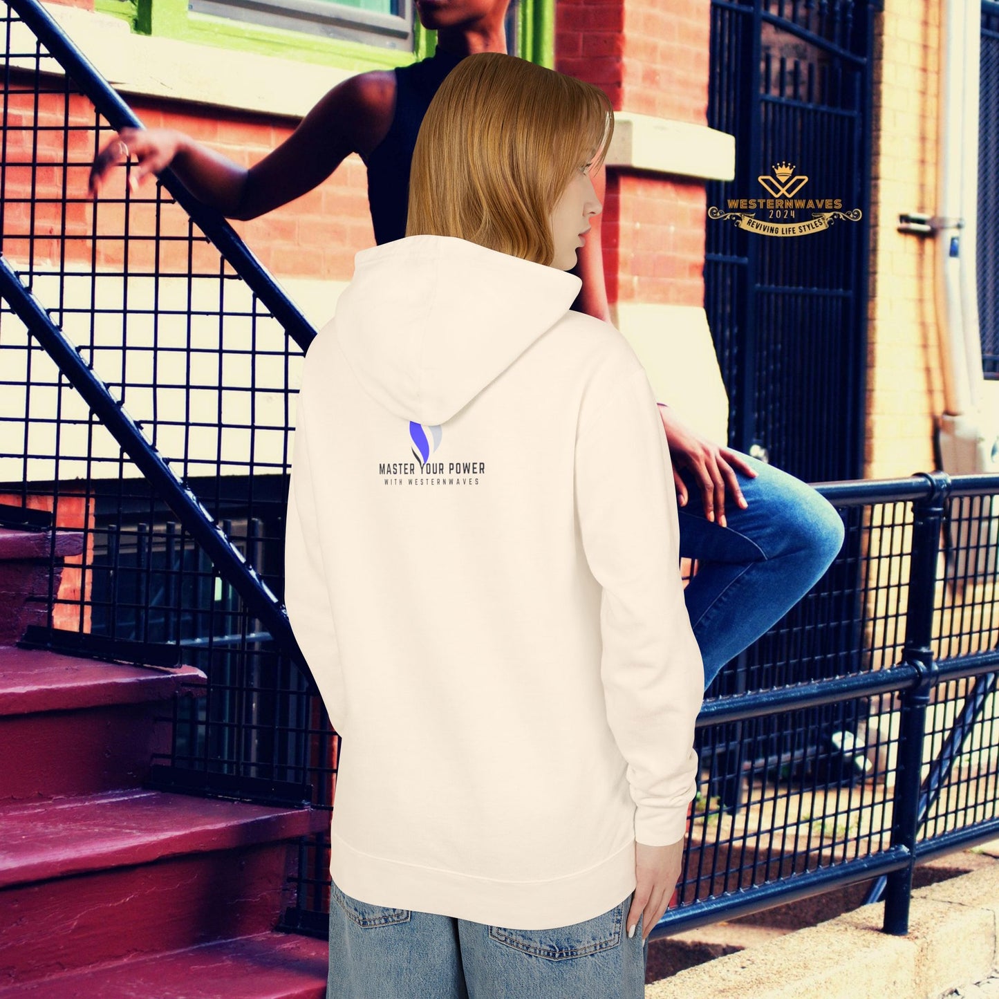 Unisex Lightweight Hooded Sweatshirt – N3+ Series USLWHSS PT2WW012_ Limited Edition Crafted Comfort by WesternWaves: