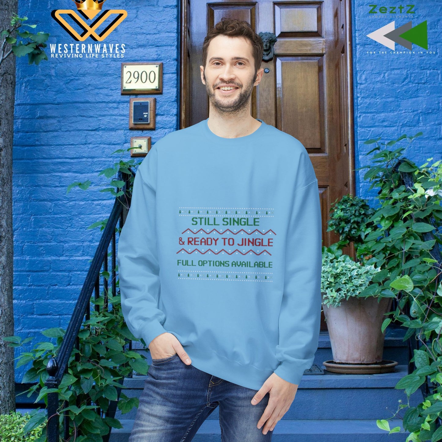 Softstyle Fleece Sweatshirt - N3+ Series SSFSS PT2WW001_ Limited Edition Cozy, Eco-Friendly, Unisex product by WesternWaves: