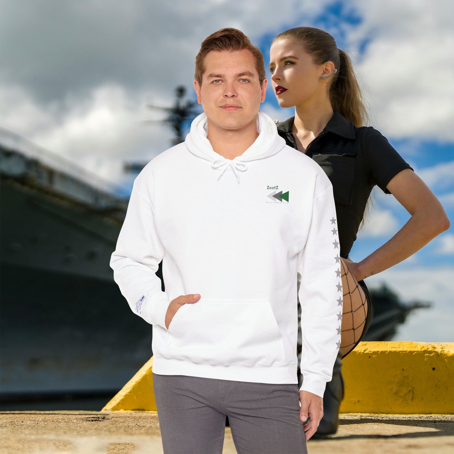 Unisex Heavy Blend™ Hooded Sweatshirt_ N+ Series USHBHSS PT2WW001_ Limited Edition by WesternWaves: