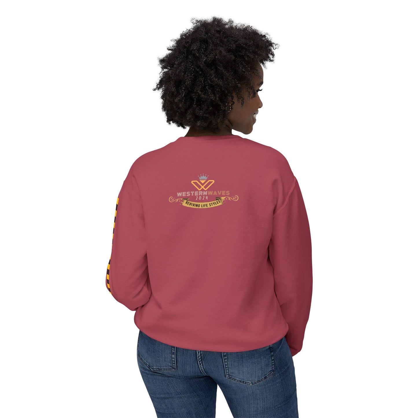 Unisex Lightweight Crewneck Sweatshirt_ N+ Series ULWCSS PT2WW002_Limited Edition
