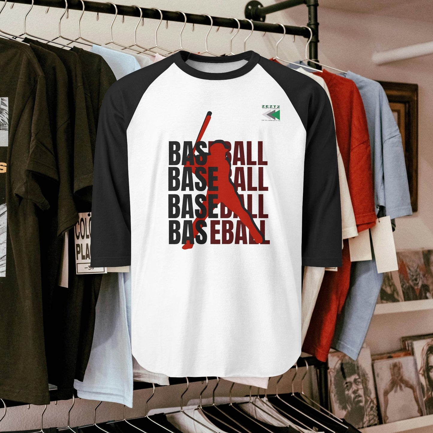 Unisex Baseball Tournament Raglan Shirt_ Series N8+ USBBTRS PT2WWW001_ Limited Edition Vintage Sports Tee by WesternWaves: