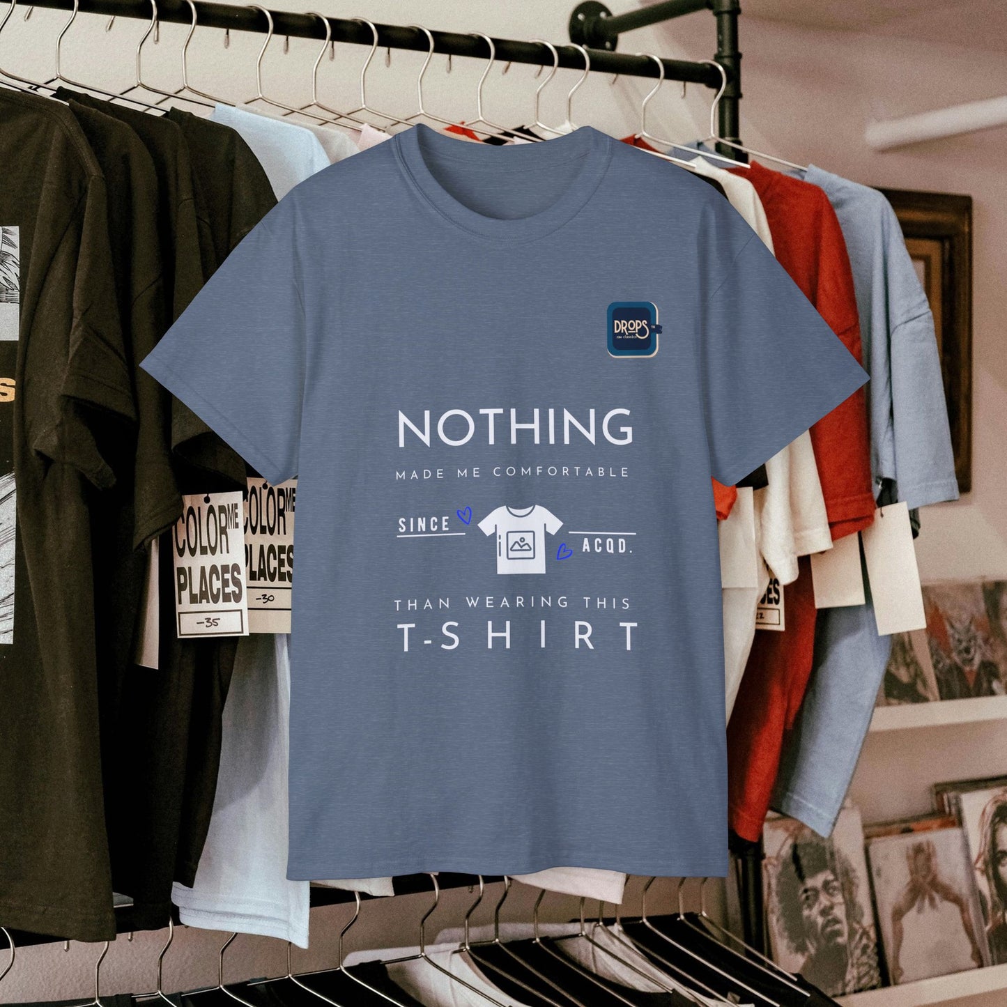 Comfort Graphic Tee_ N7+ Series CGTEE PT2WW001_ Limited Edition by WesternWaves:
