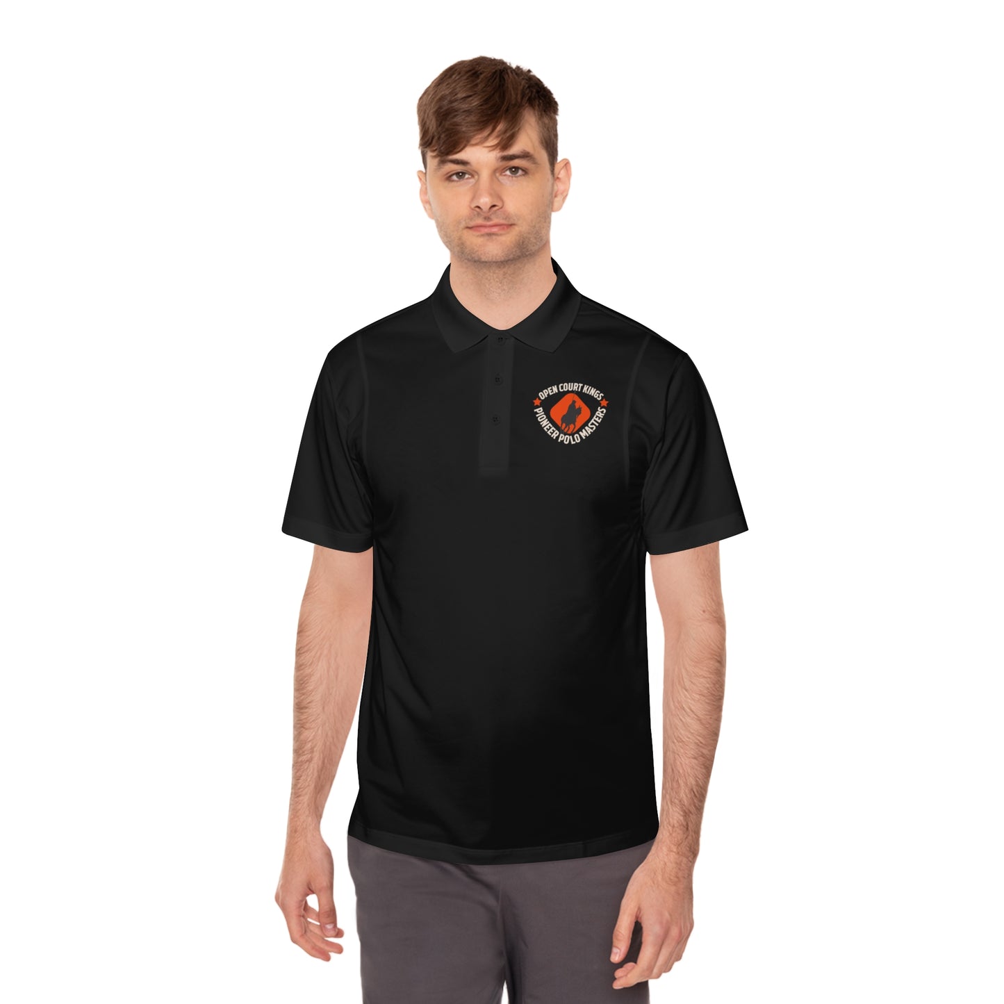 Men's Sport Polo Shirt_ N3+ Series MSPS PT2WW003_ Limited Edition Premium Performance & Classic Style by WesternWaves under Sports Brand ‘ZeztZ’: