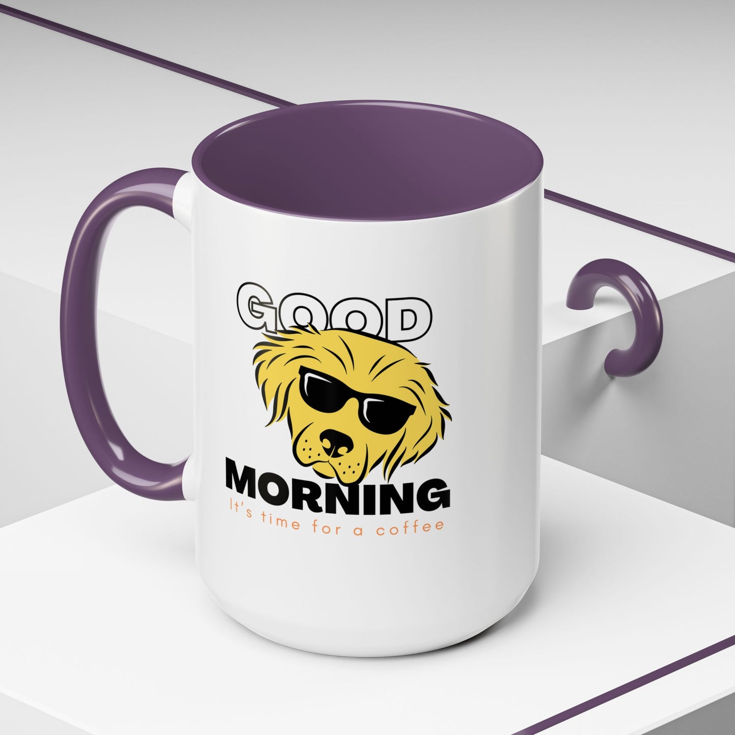 Accent Coffee Mug (11, 15oz)_ N+ Series ACMUG PT2WW012_ Limited Edition Mug by WesternWaves