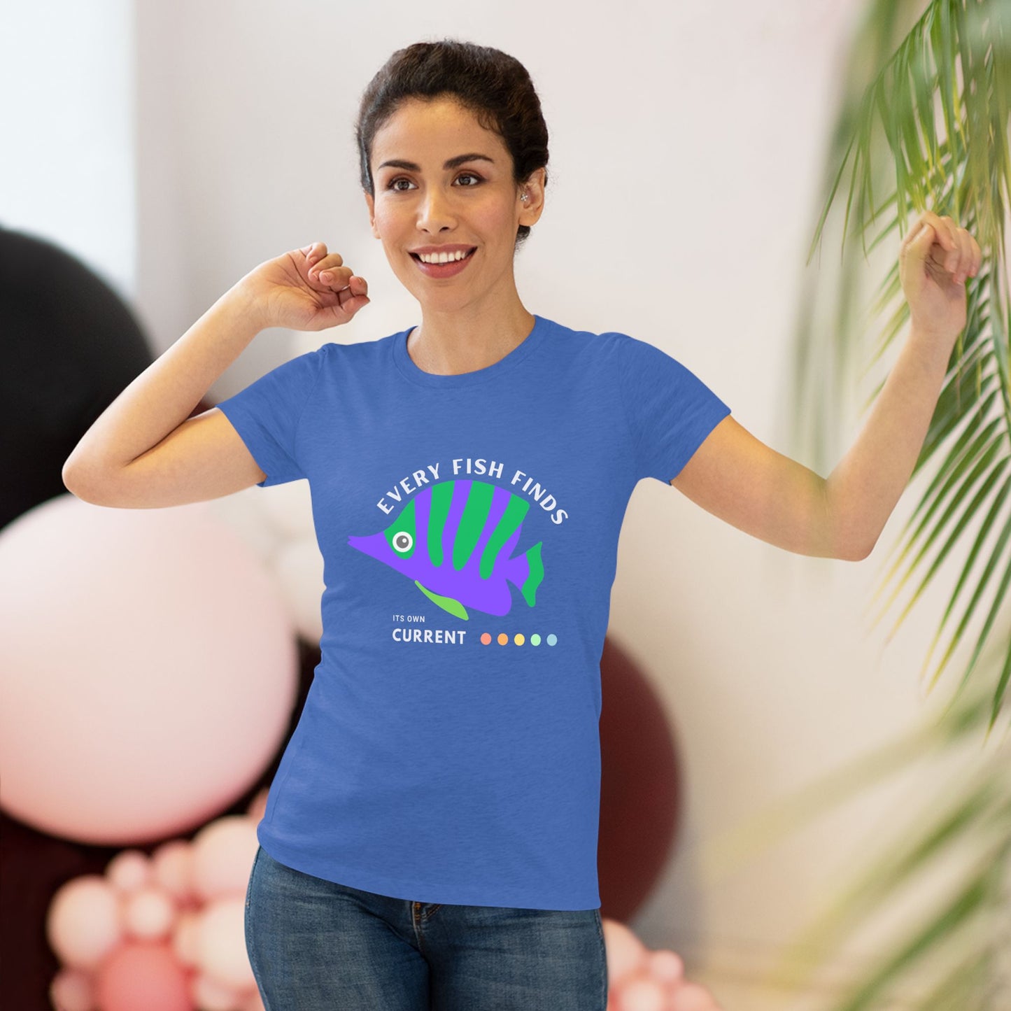 Women's Triblend Tee_ N3+ Series WTBT PT2WV002_ Limited Edition Designer Tee by SPW of WesternWaves