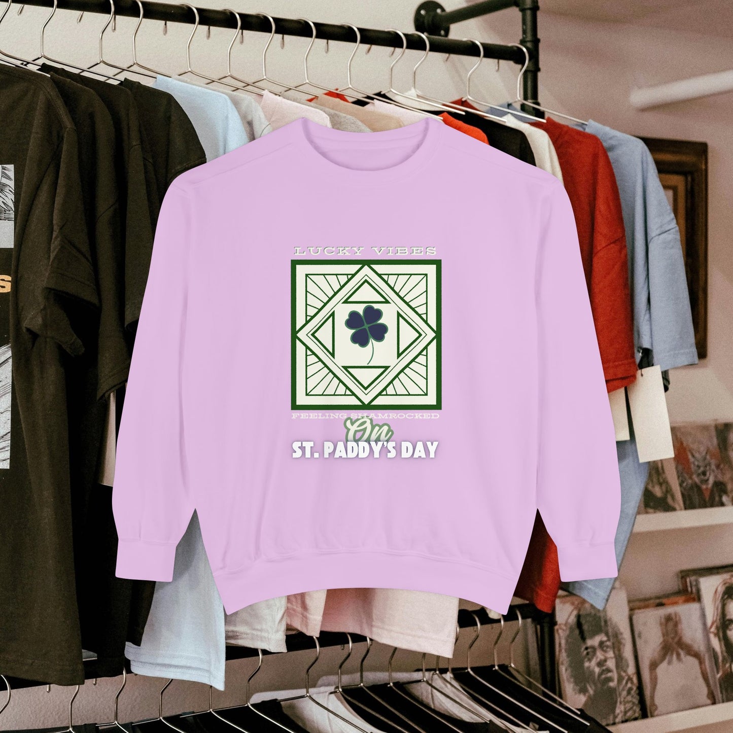 Unisex Garment-Dyed Sweatshirt_ N2+ Series UGDSS PT2WW005_ WesternWaves Limited Edition_