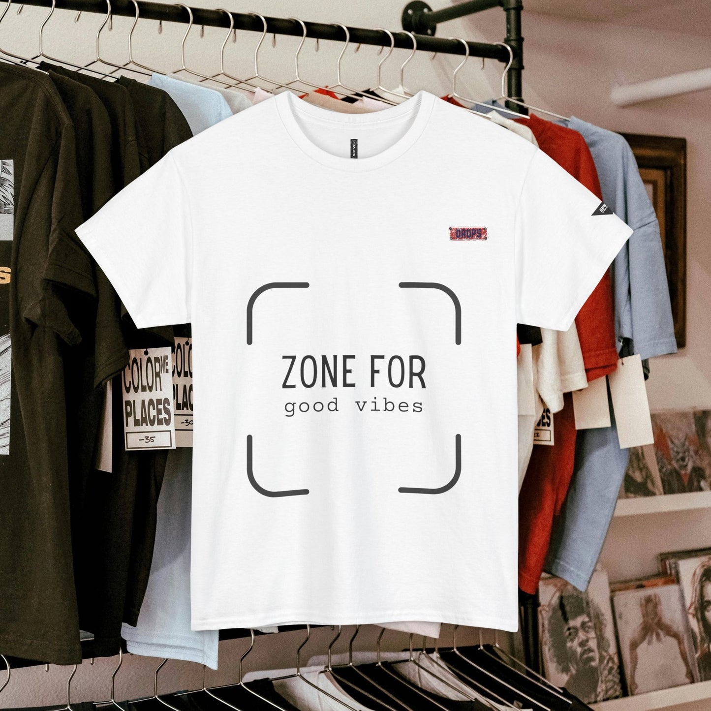 Unisex Heavy Cotton Tee_ 20 July 2025_ Limited Edition Unique Summer Wear_ by WesternWaves: