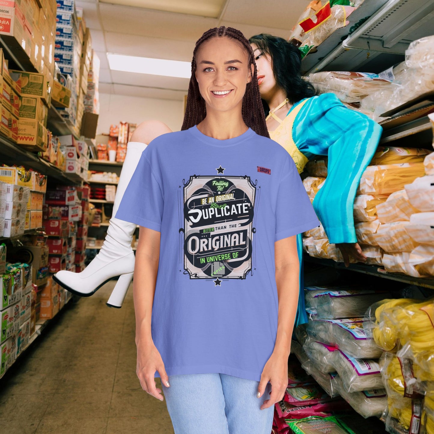 unisex garment-dyed t-shirt_ 09 July 2025_ Limited Edition Everyday Casual Wear by WesternWaves: