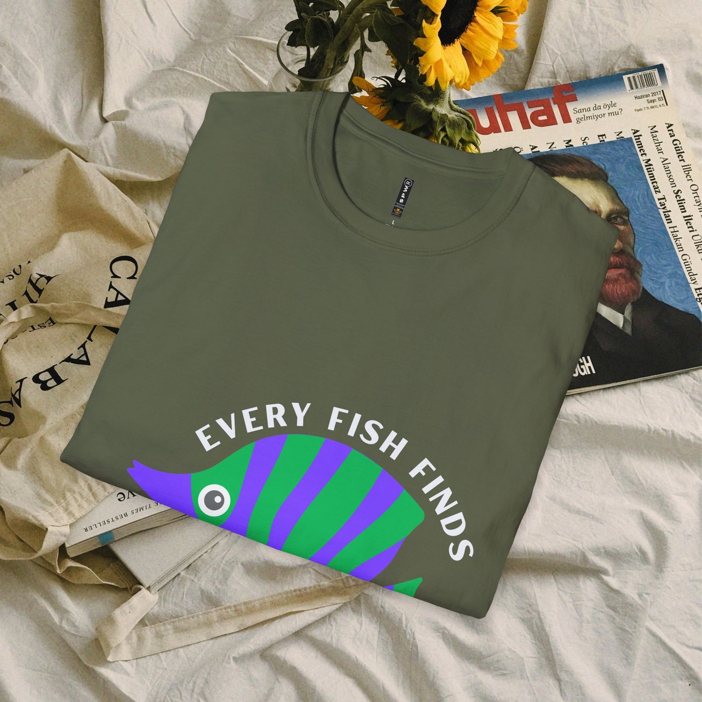 Unisex Softstyle T-Shirt_ N+ Series USSTS FT2WW010_ Limited Edition by WesternWaves: