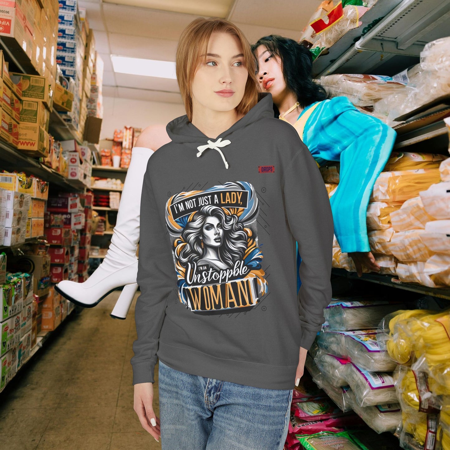 Unisex Lightweight Hooded Sweatshirt_ Series N8+ USMH PT2WW001_ SHD 004_ Limited Edition by WesternWaves: