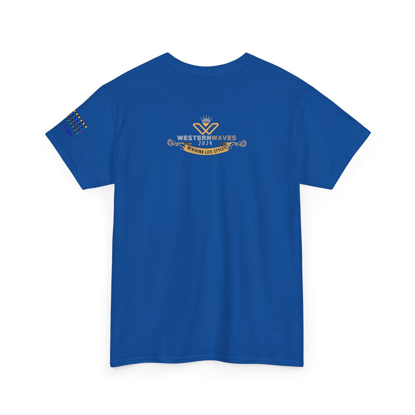 Unisex Heavy Cotton Tee_ Crafted from premium 100% cotton_ N+ Series UHCT PT2WV002_ Limited Edition by WesternWaves: