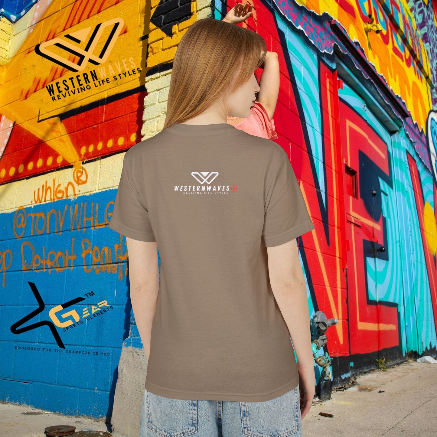 Unisex Garment-Dyed Heavyweight Cotton Tee_ N2+ Series USGDHWCTEE PT2WW007_ Limited Edition Statement of Style by WesternWaves: