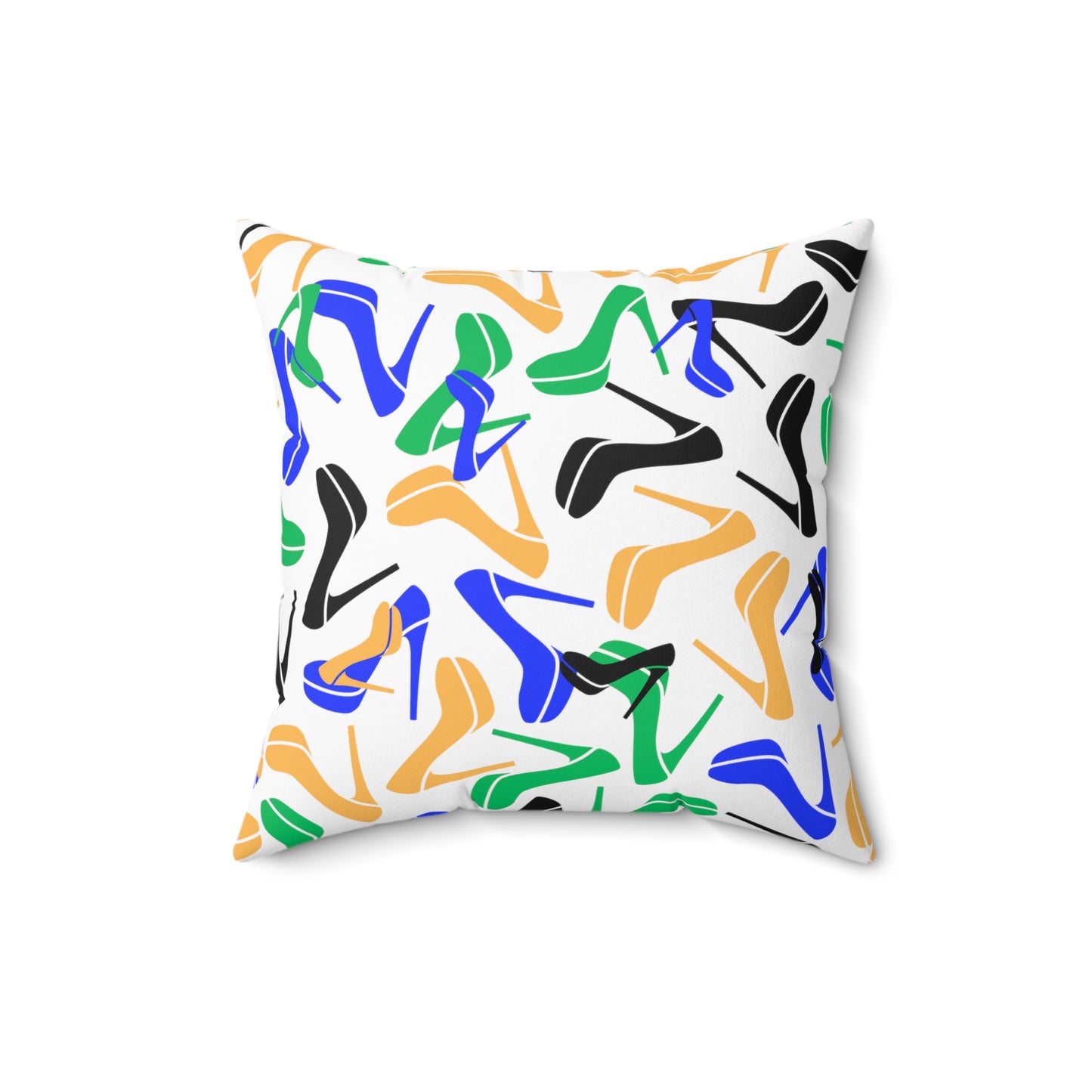 Spun Polyester Square Pillow_ N3+ Series SPSP PT2WW005_ Personalized Limited Edition by WesternWaves: