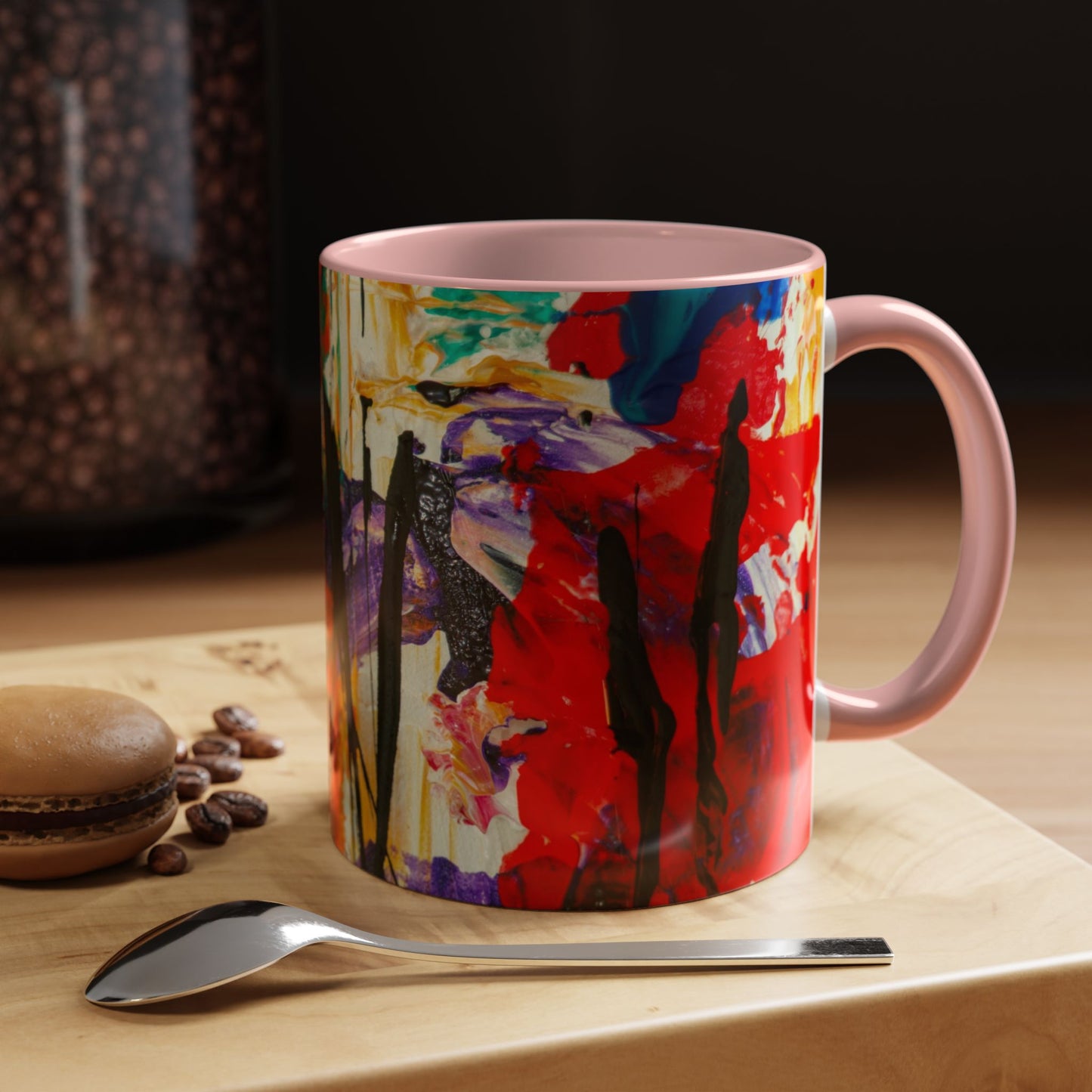 Accent Coffee Mug (11, 15oz)_ N2+ Series ACMUG PT2WW002_ Limited Edition Mug by WesternWaves: