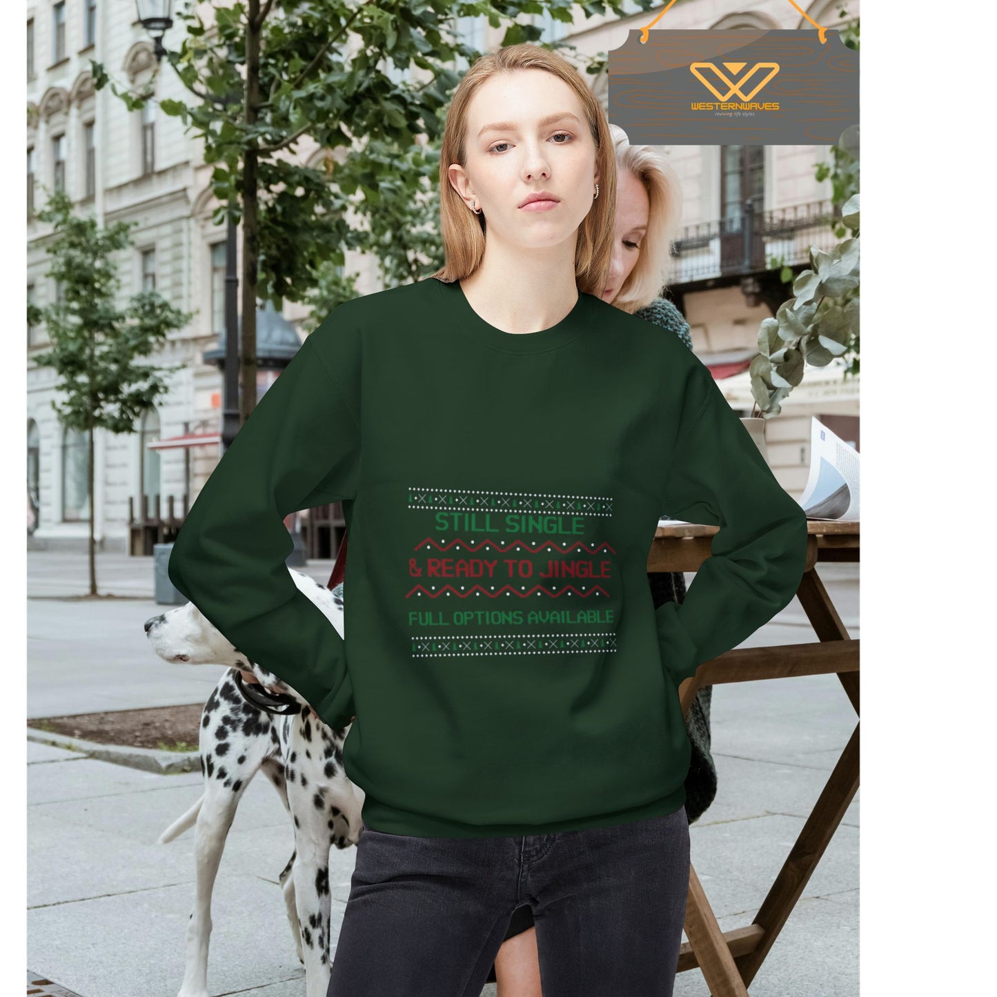 Softstyle Fleece Sweatshirt - N3+ Series SSFSS PT2WW001_ Limited Edition Cozy, Eco-Friendly, Unisex product by WesternWaves: