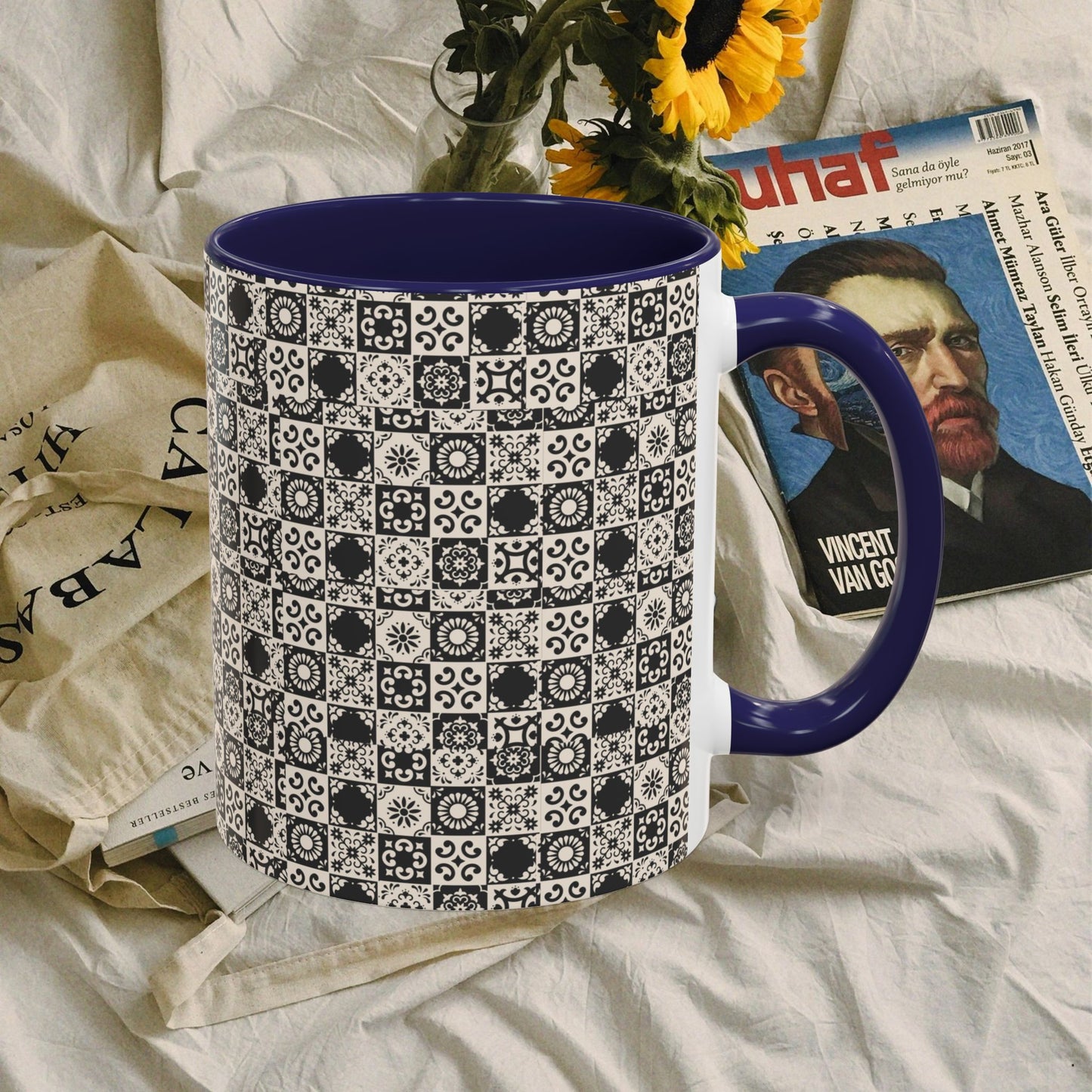 11oz Accent Mug_ N2 Series 11OZACM PT2WW001_ Limited Edition Perfect Blend of Style by WesternWaves: