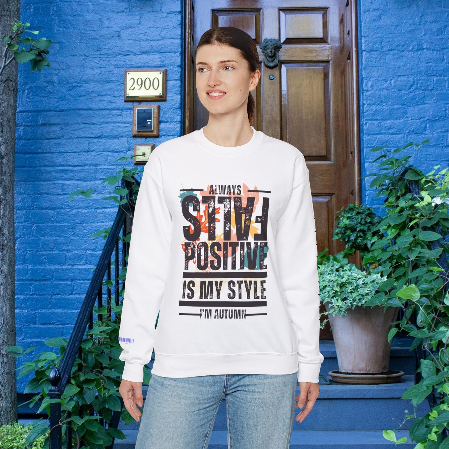 Unisex Heavy Blend™ Crewneck Sweatshirt_ N2+ Series UHBCSS PT2WW027_ Limited Edition Pure Luxury By WesternWaves: