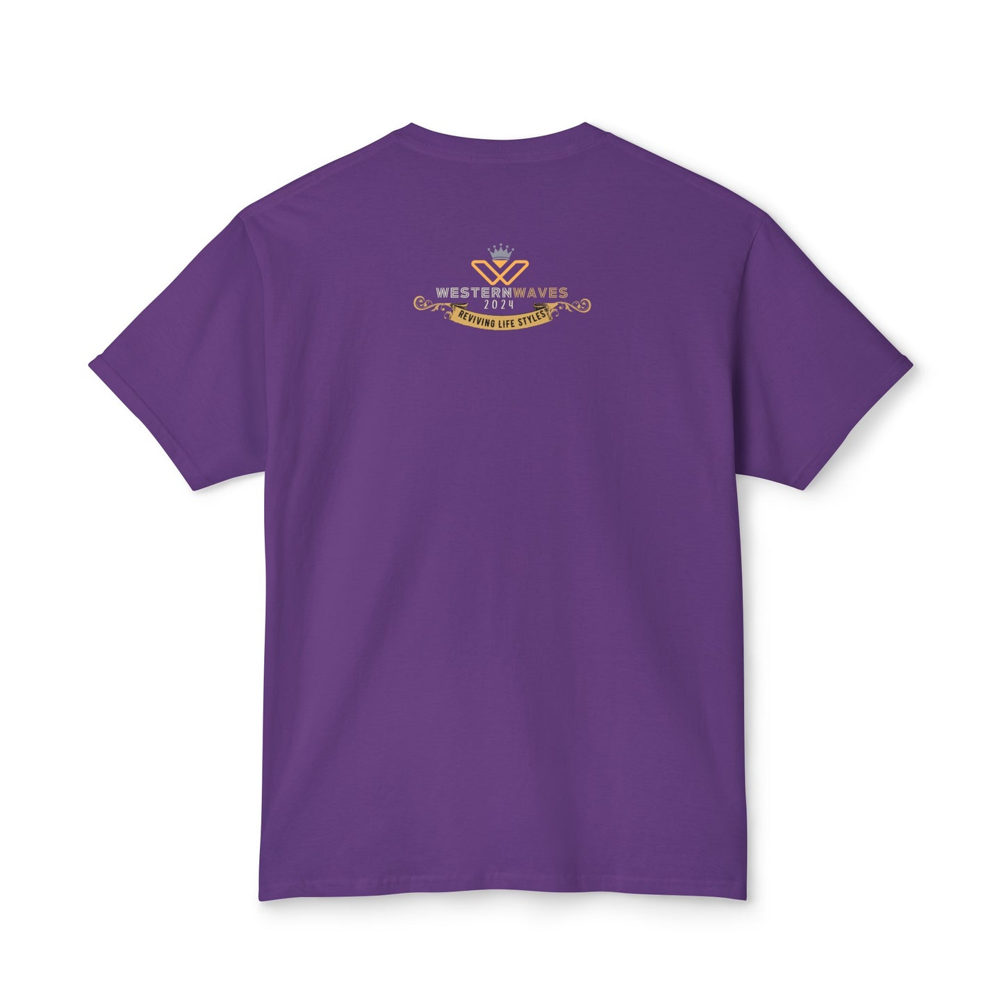 Unisex HD Cotton™ T-shirt_ N+ Series USHDCTS PT2WW003_ Limited Edition Unisex HD Cotton™ T-shirt by WesternWaves