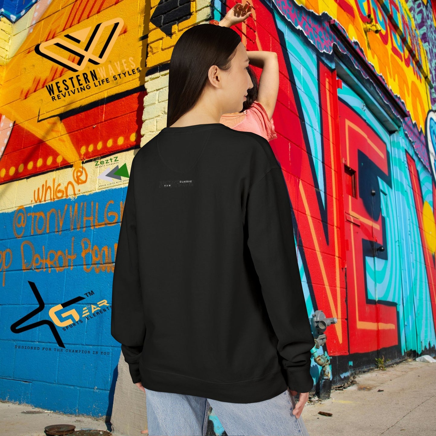 Crewneck Sweatshirt_ N7* Series CNSS PT2WW001_ Limited Edition Gift for Her, by WesternWaves: