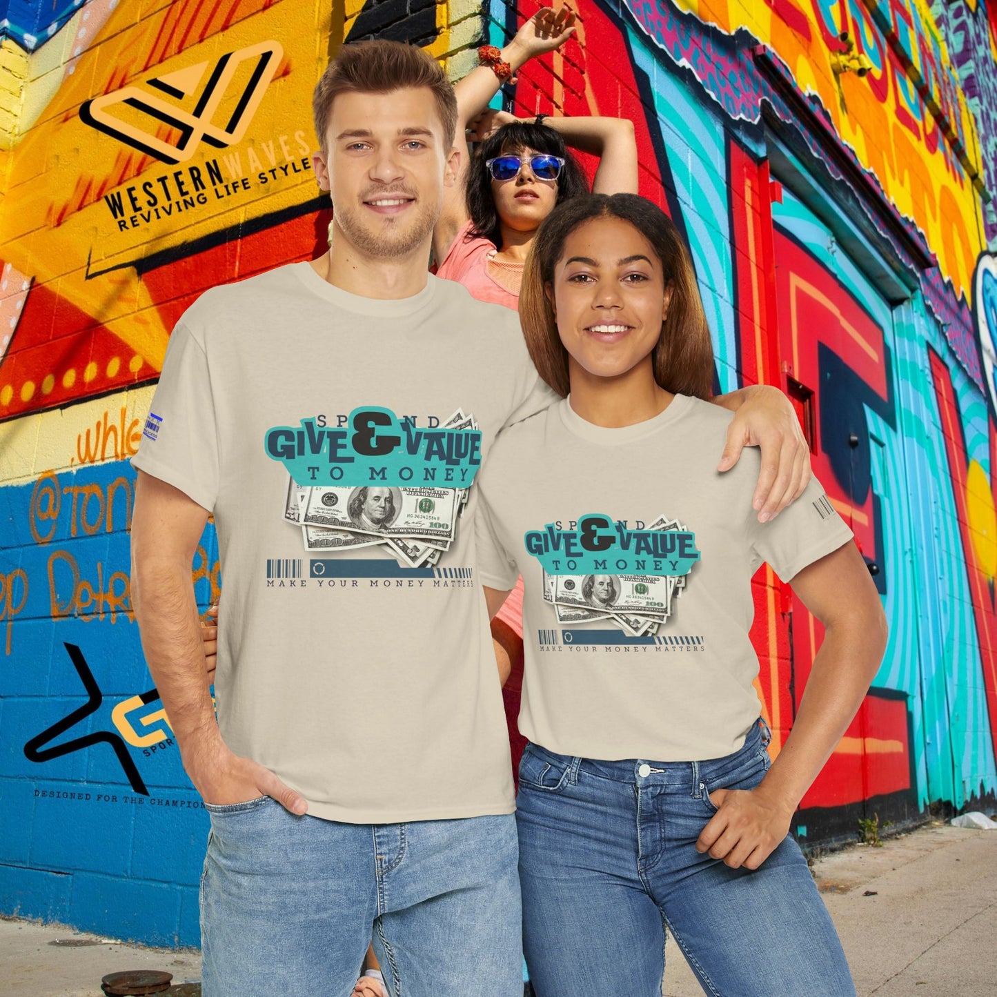 Unisex Heavy Cotton Tee_ Crafted from premium 100% cotton_ N3+ Series UHCT PT2WW012_ Limited Edition Maximum Comfort by WesternWaves: