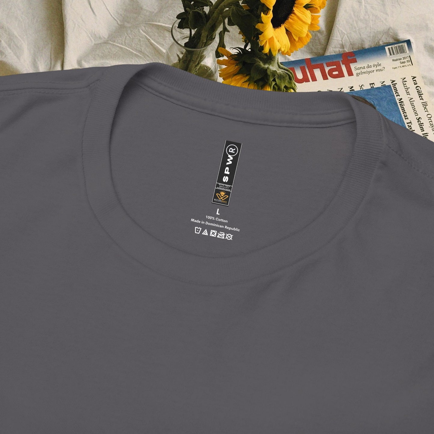 Unisex Heavy Cotton Tee_ 20 July 2025_ Limited Edition Unique Summer Wear_ by WesternWaves: